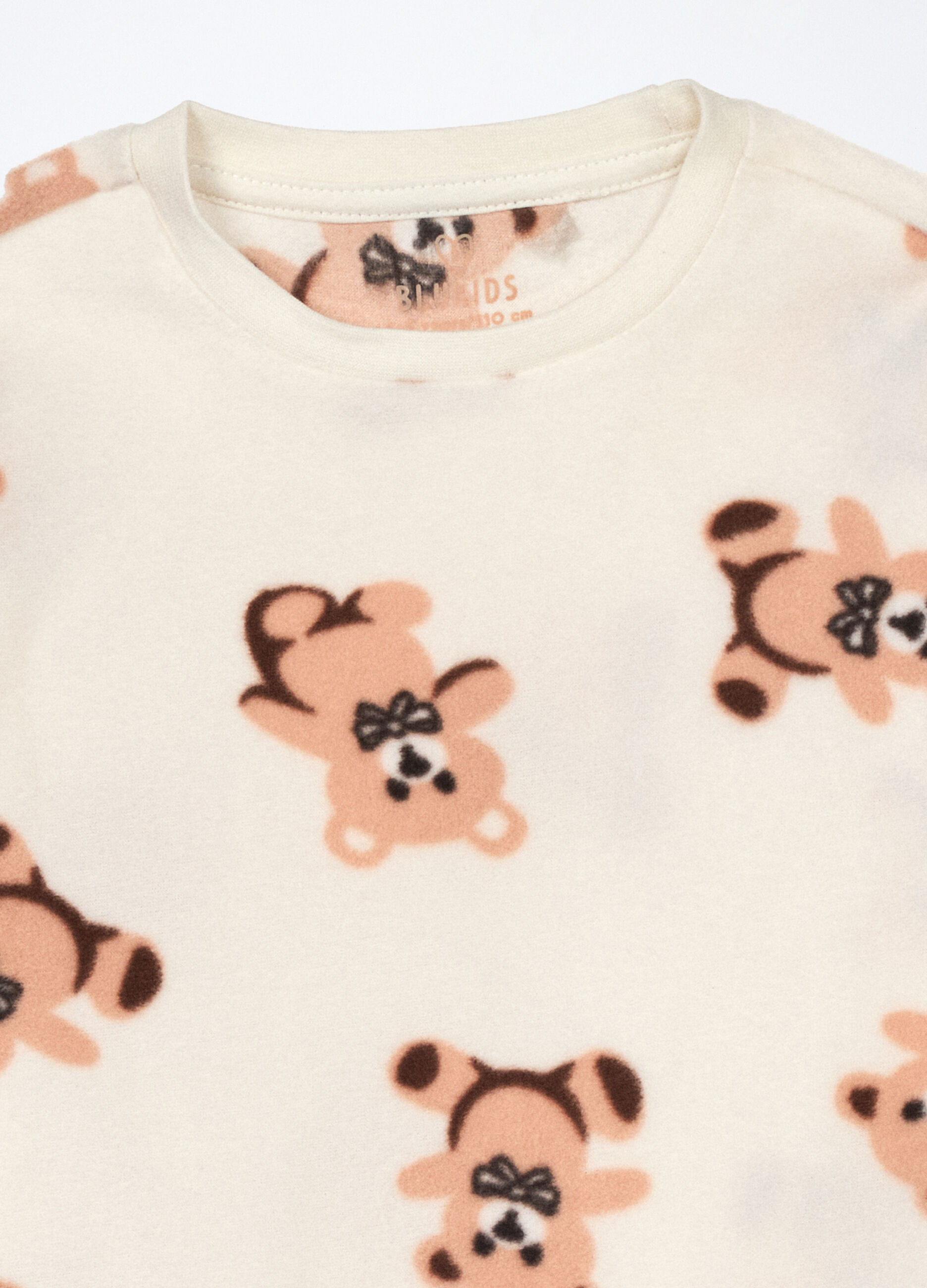 Set pigiama lungo in pile bambina_2