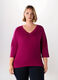 T-shirt in viscosa stretch donna curvy_0