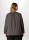 Blusa in raso con scollo a V donna curvy_1