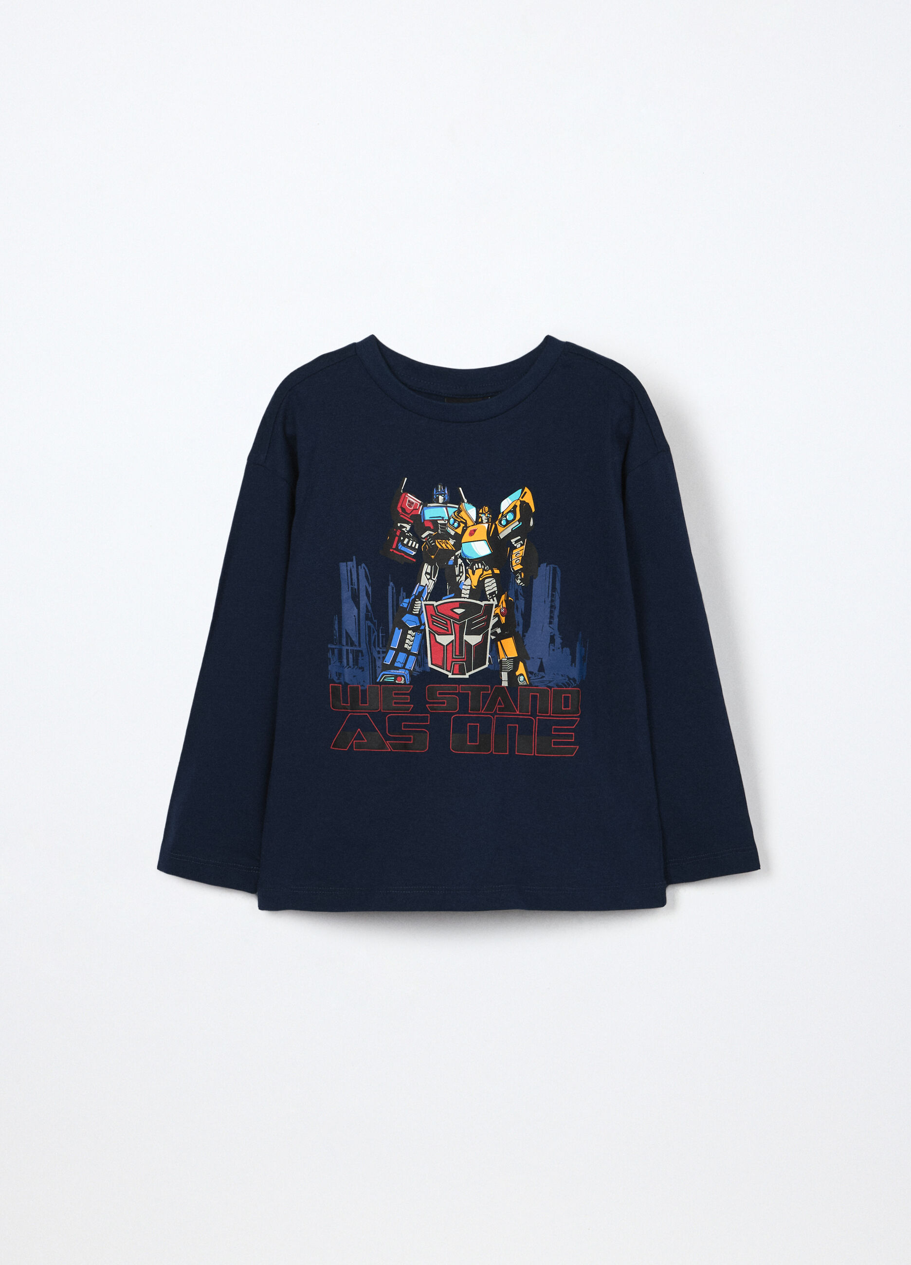 T-shirt in jersey di puro cotone bambino_0