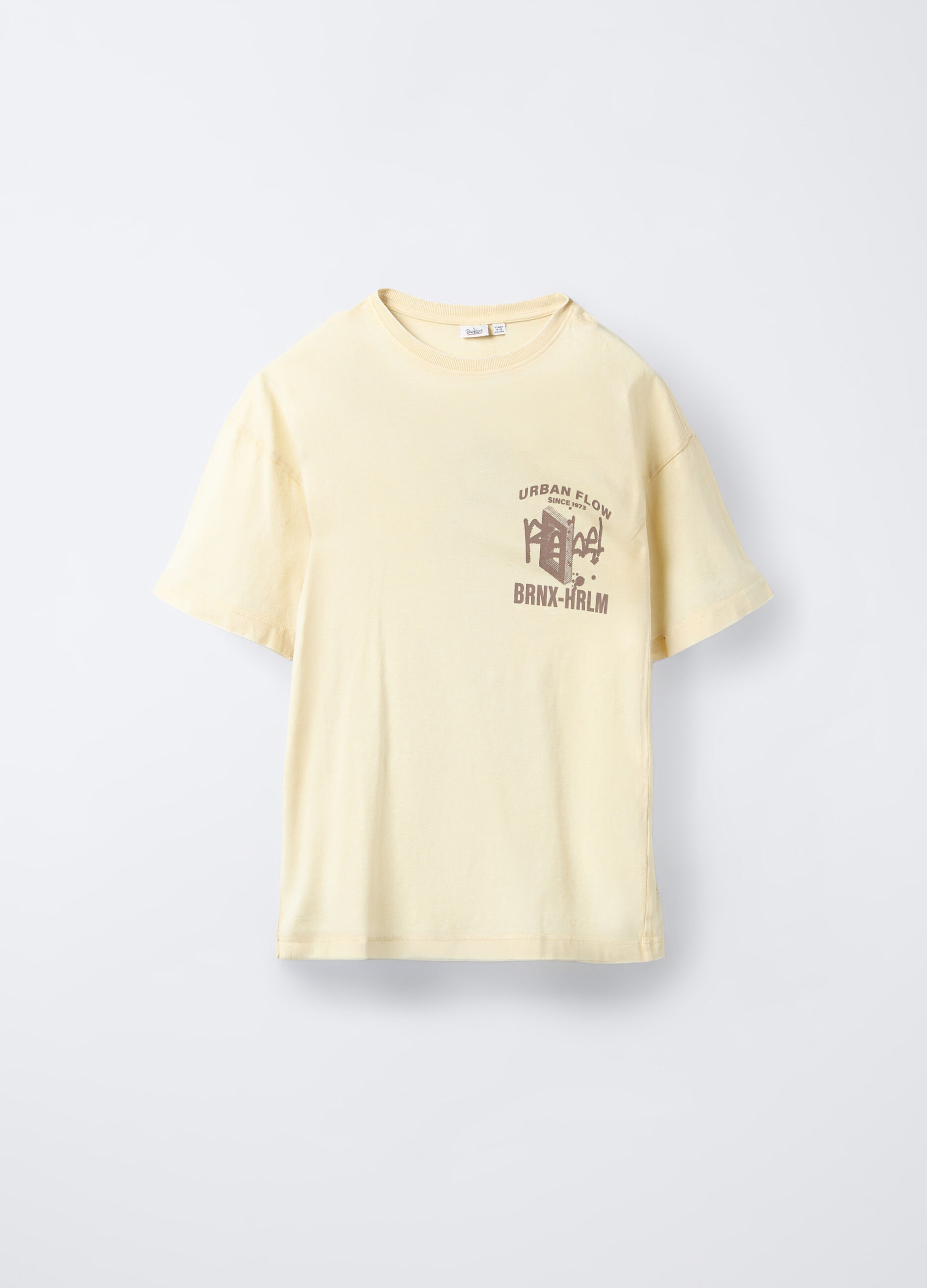 T-shirt in jersey di puro cotone Fit Over ragazzo_0