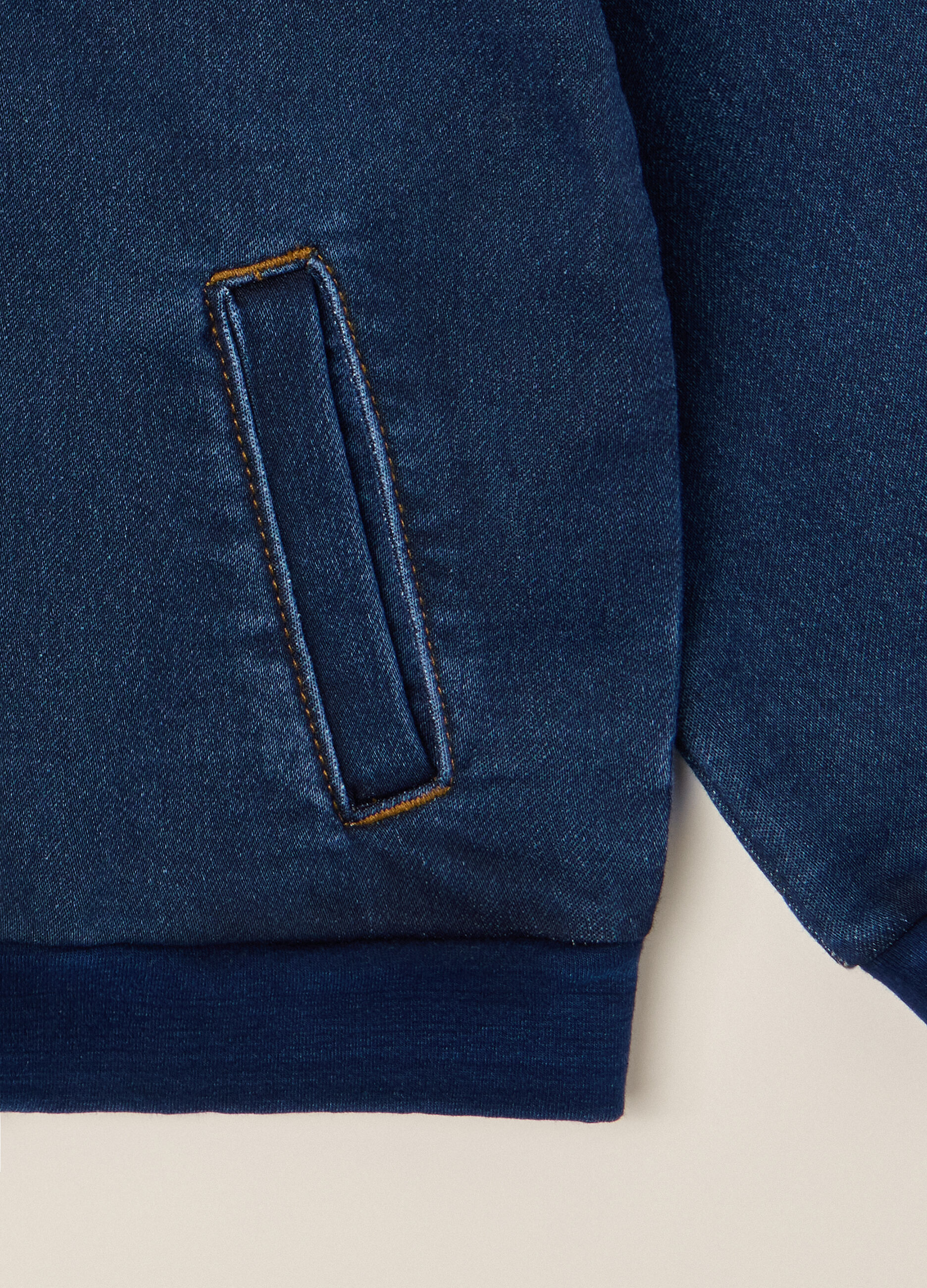 Giacca in denim di misto cotone IANA neonato_2