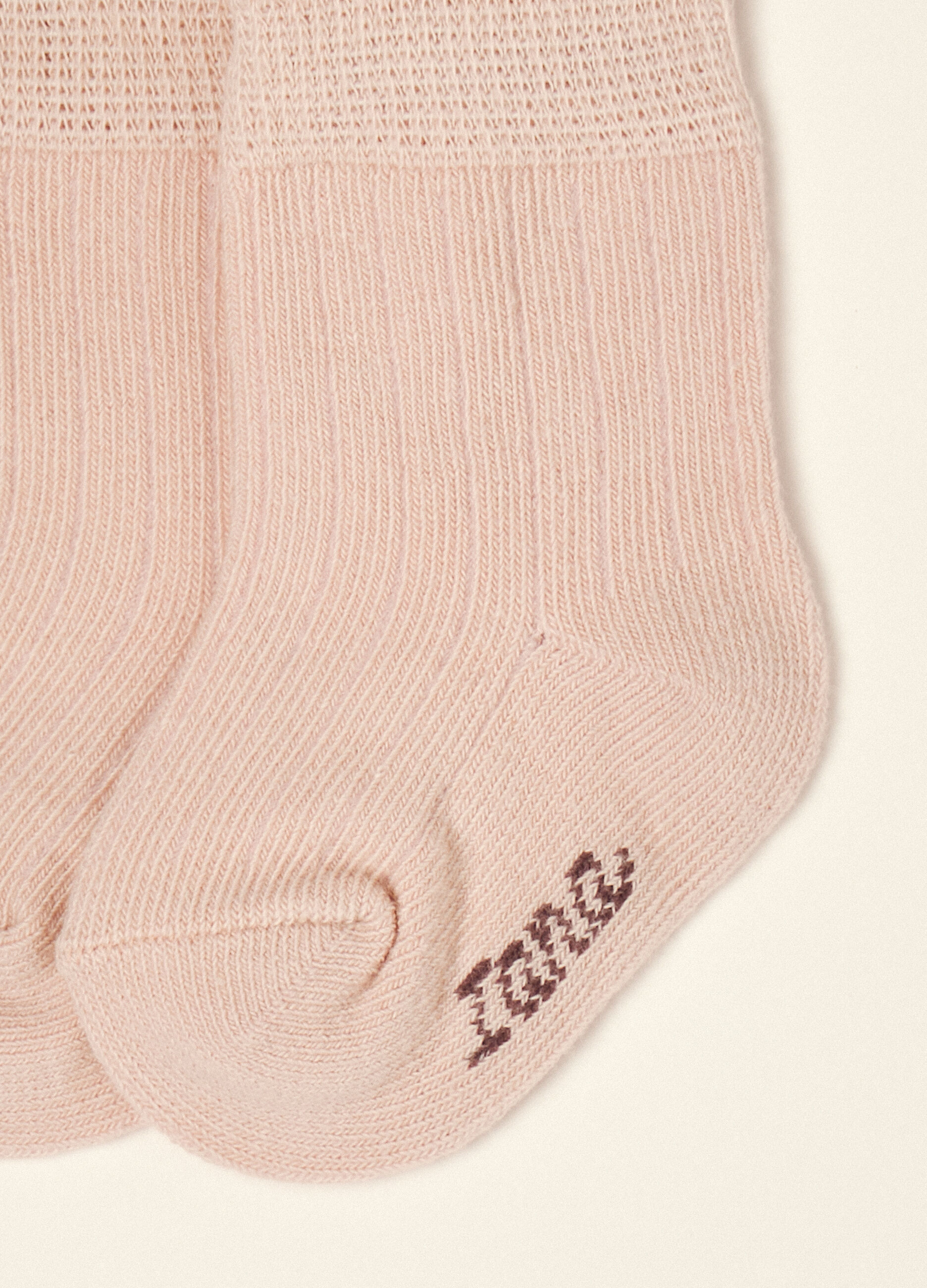 Calze corte misto cotone stretch IANA neonata_2