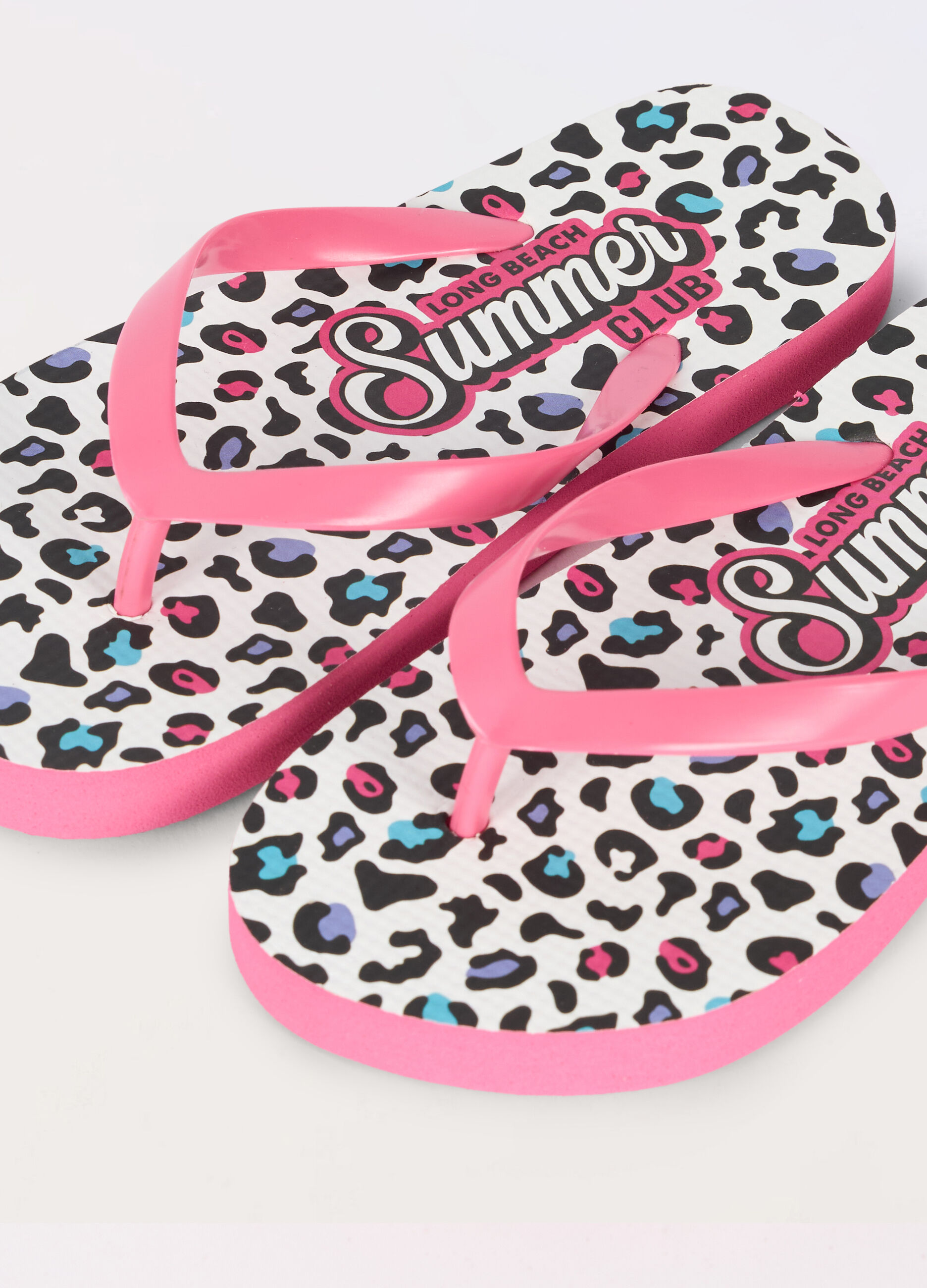 Flip-flop con stampa ragazza_1