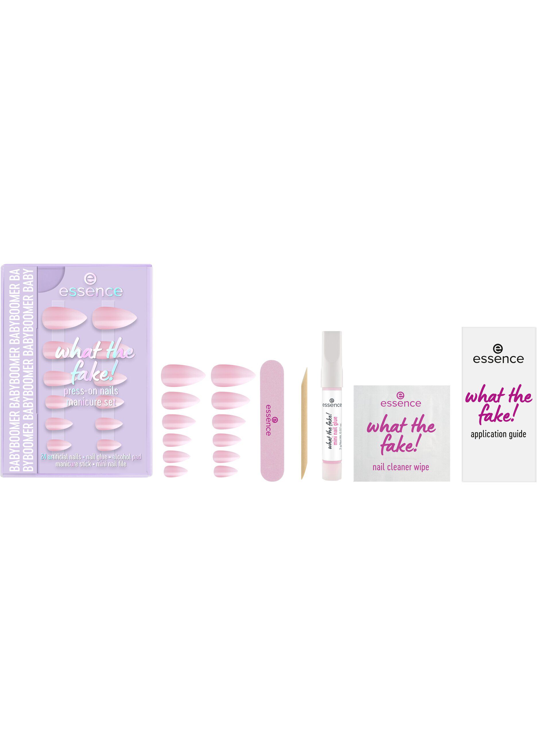Essence what the fake! PRESS-ON set manicure 03