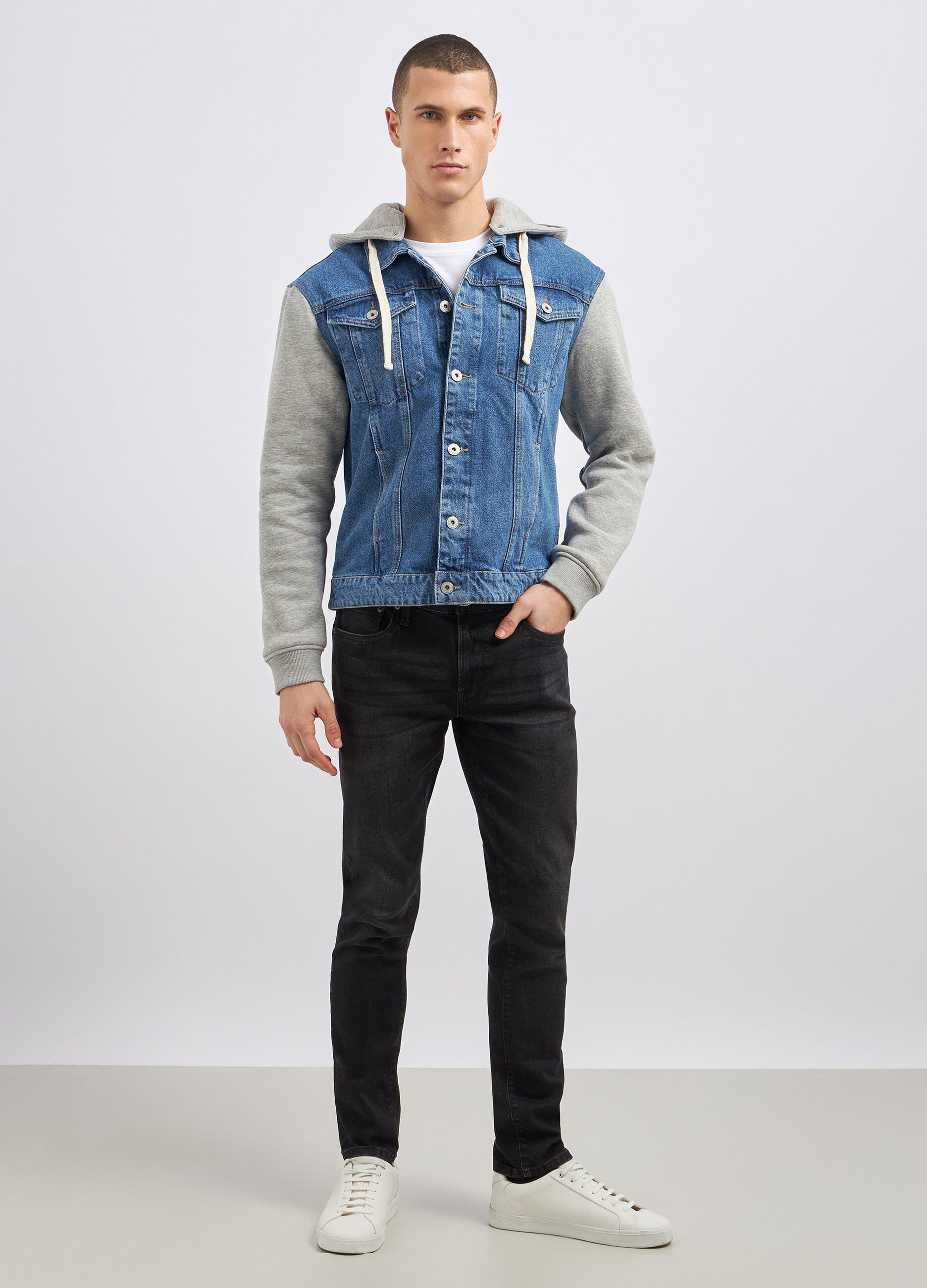 Giacca in denim uomo_0