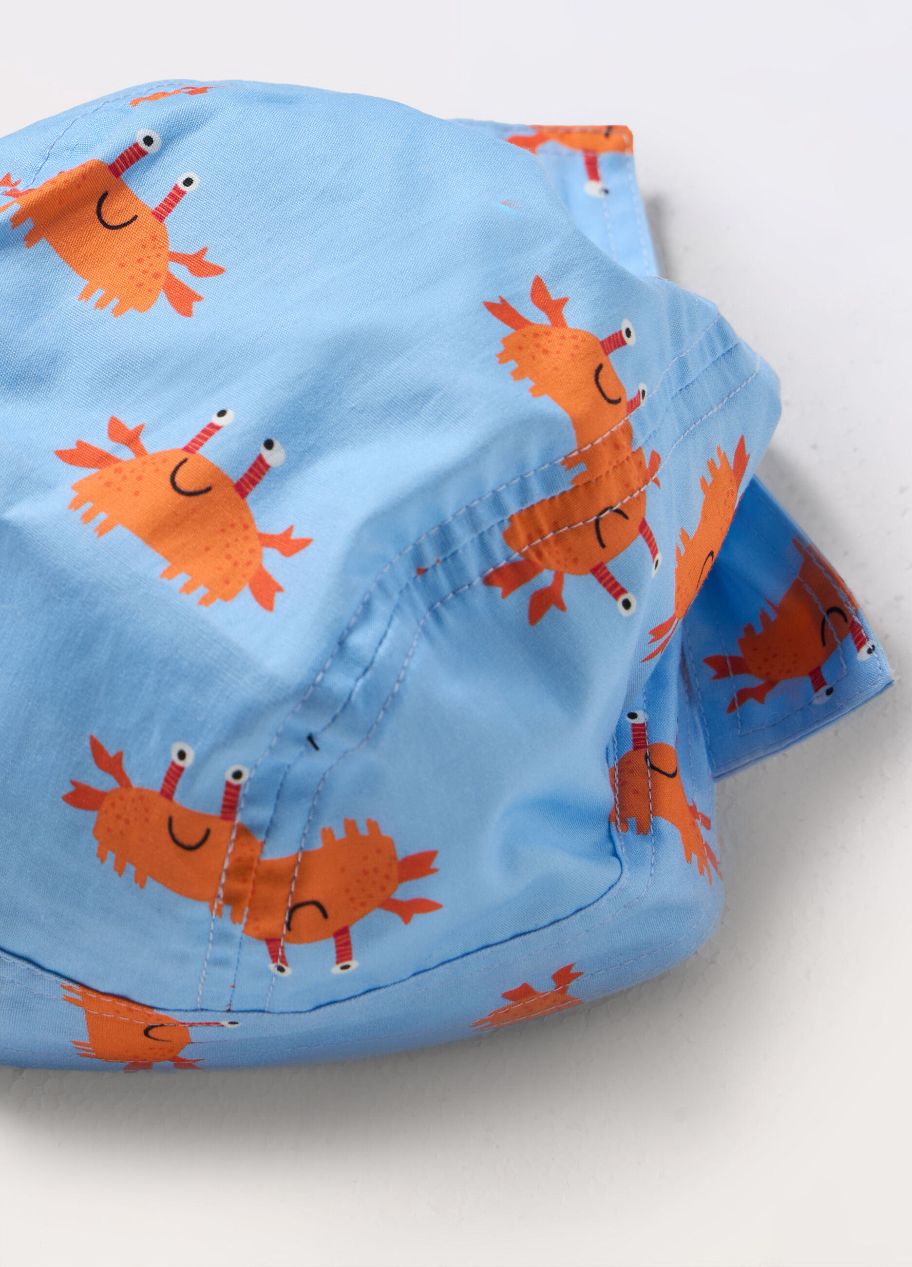Bandana in popeline di puro cotone neonato_0