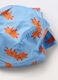 Bandana in popeline di puro cotone neonato_0