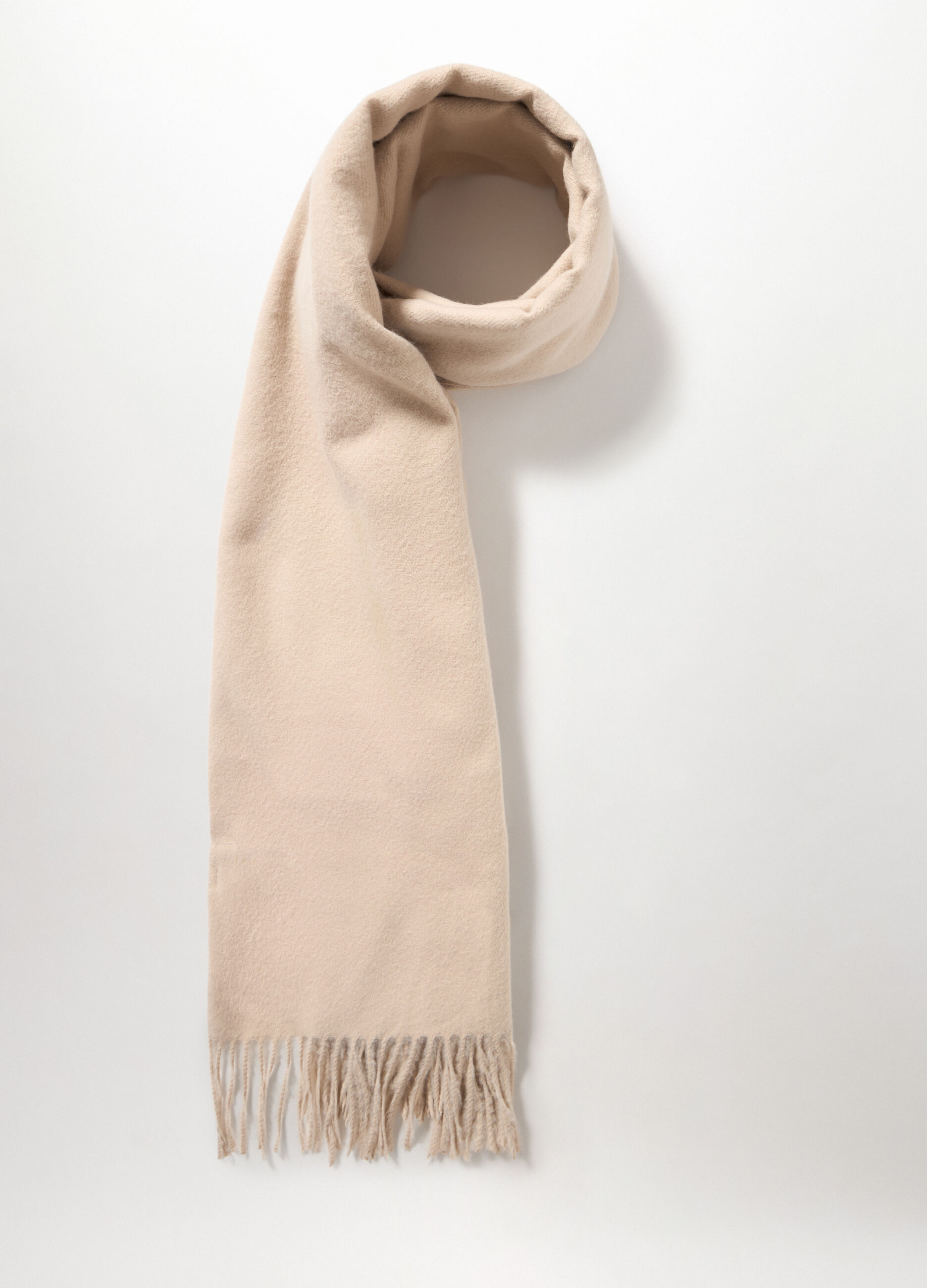 Sciarpa in flanella tinta unita uomo_1