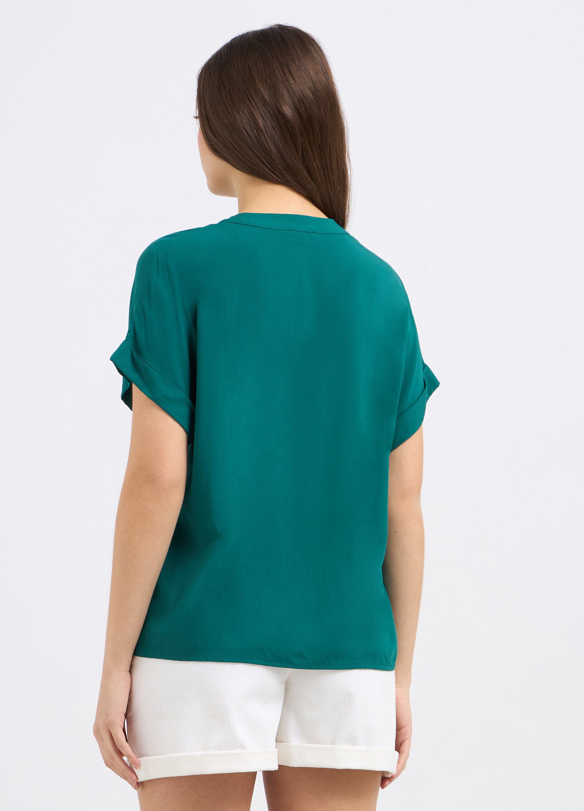 Blusa in pura viscosa donna_1