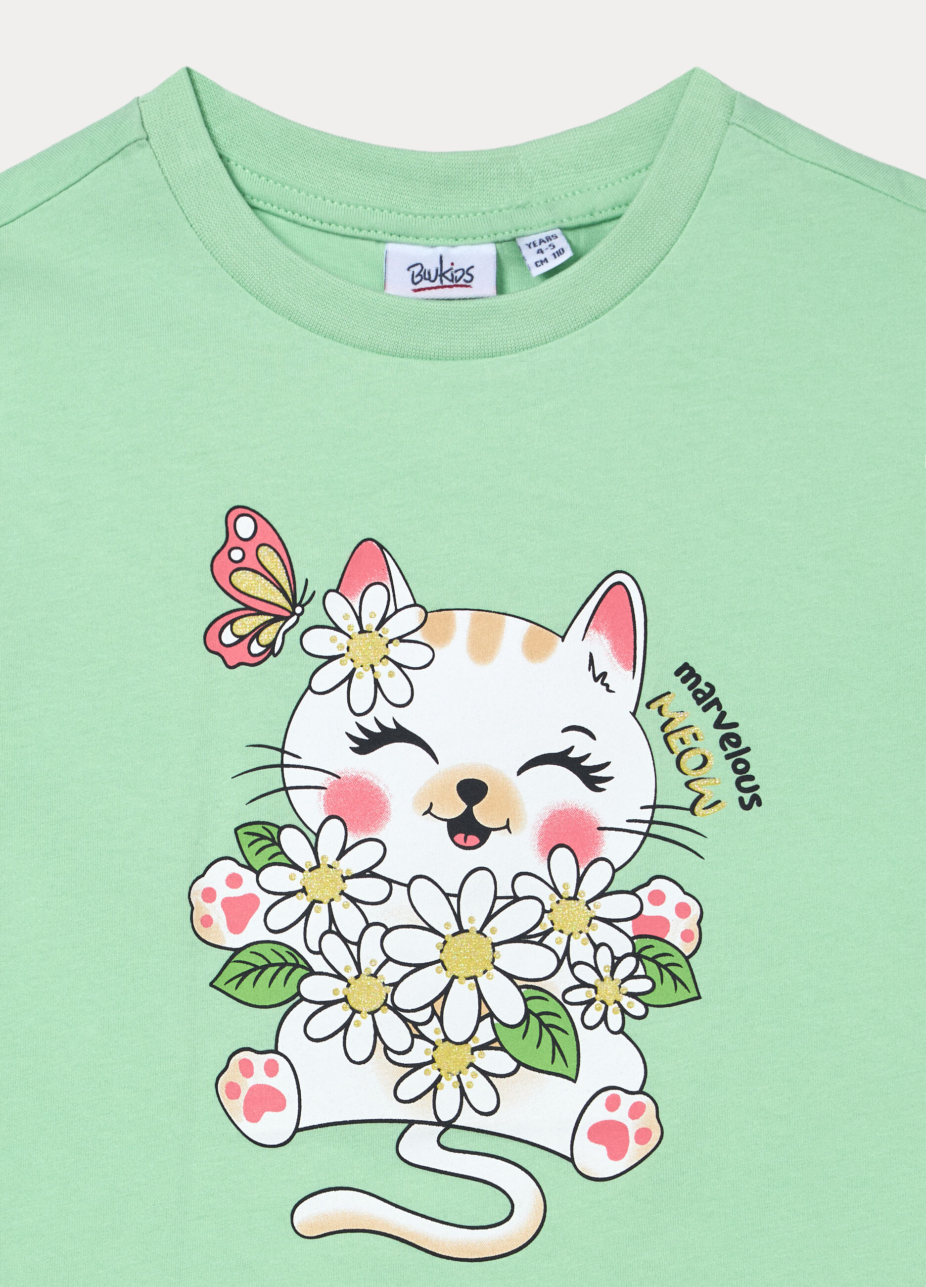 T-shirt in jersey di puro cotone bambina_2