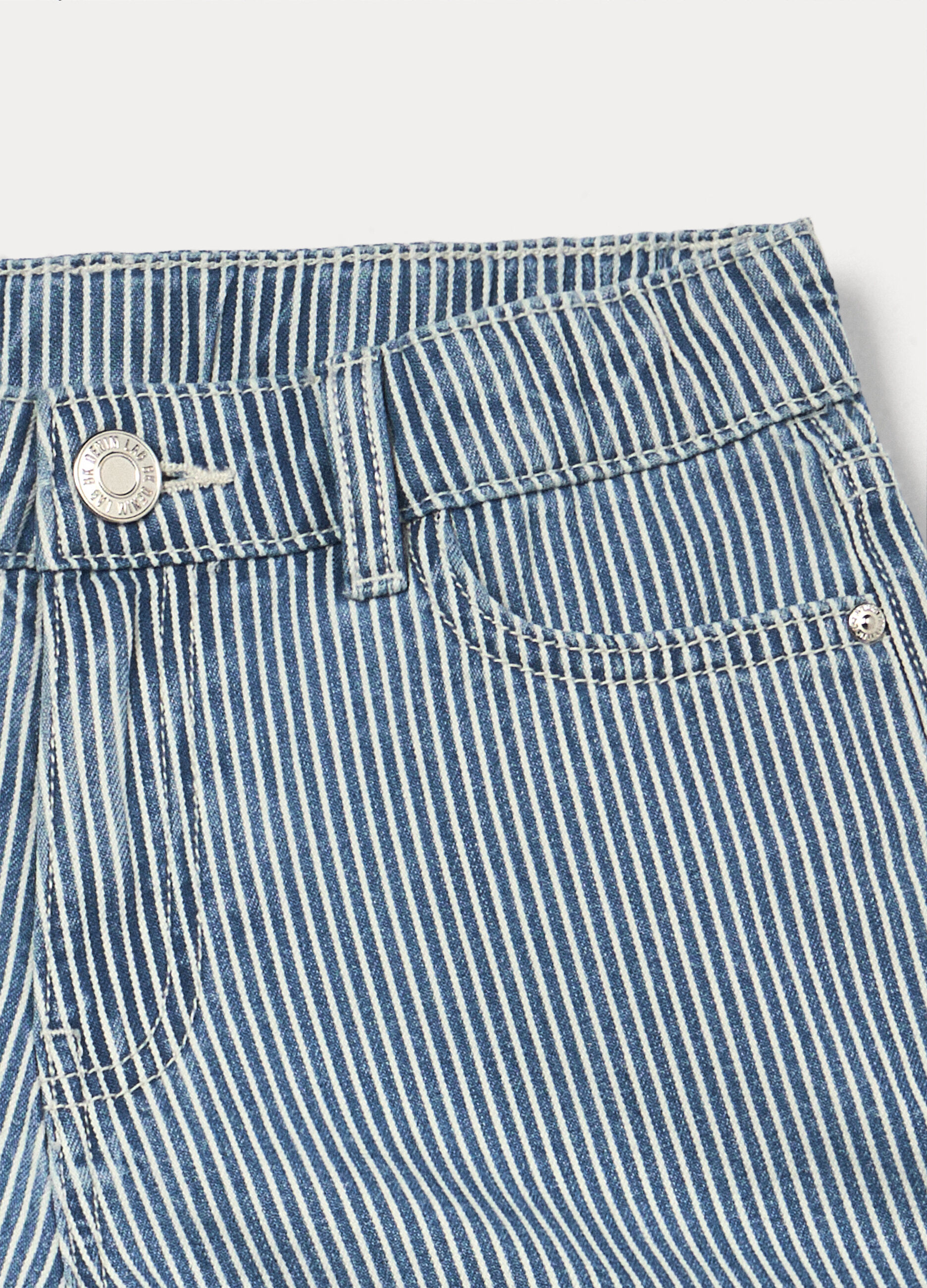 Shorts regular fit in denim ragazza_2