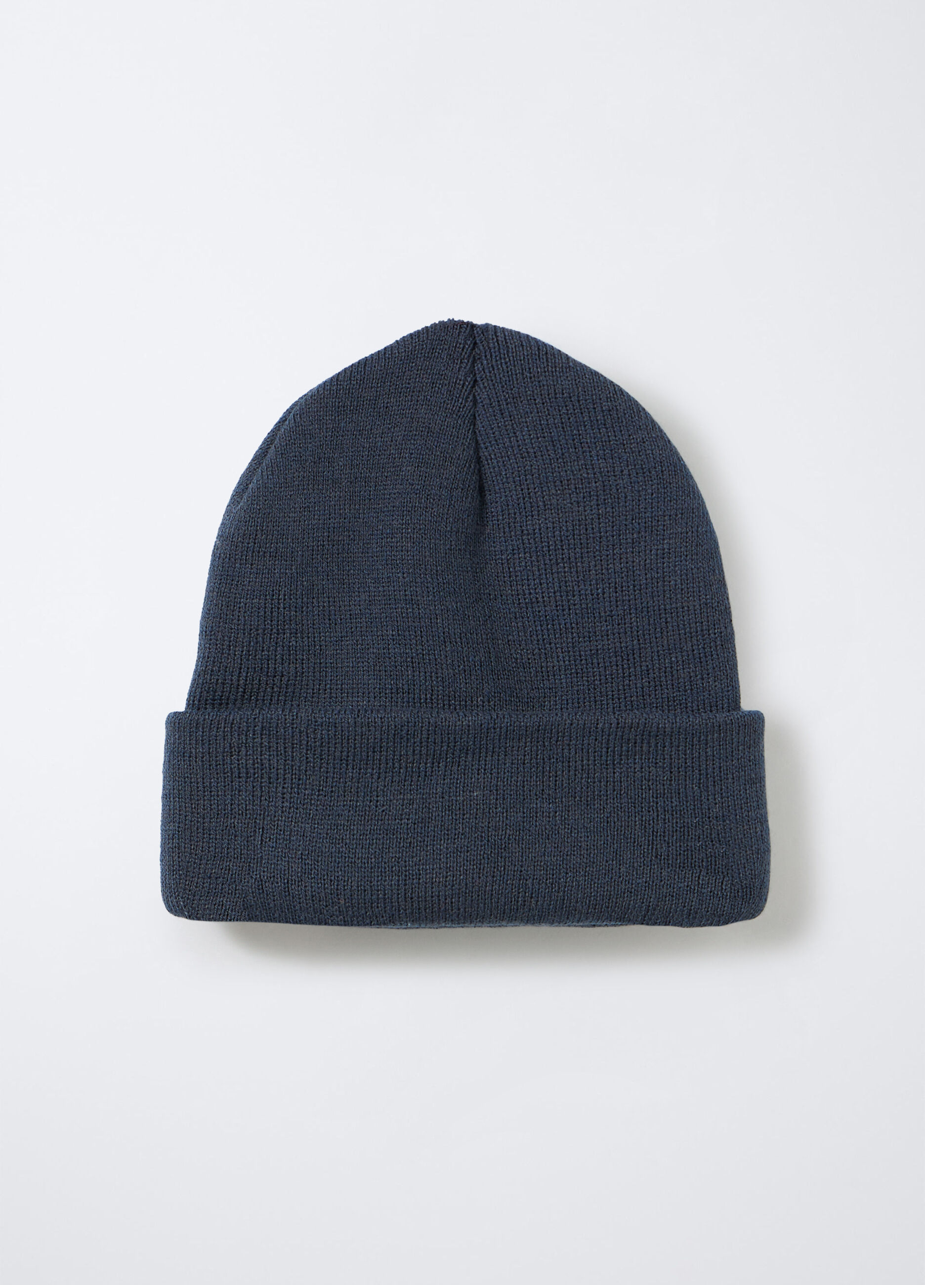 Berretto tricot con risvolto _1