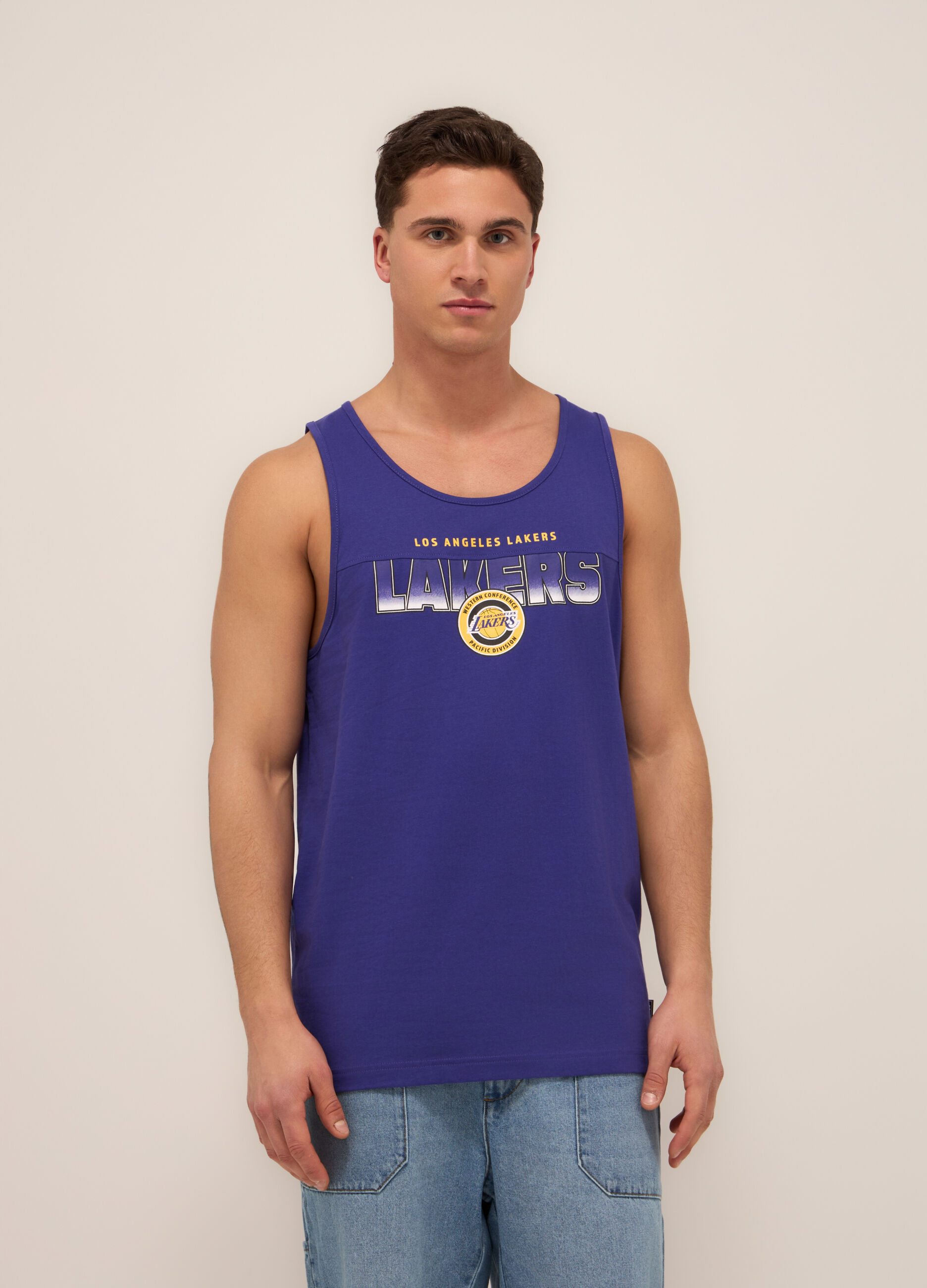 Canotta basketball in jersey uomo_0