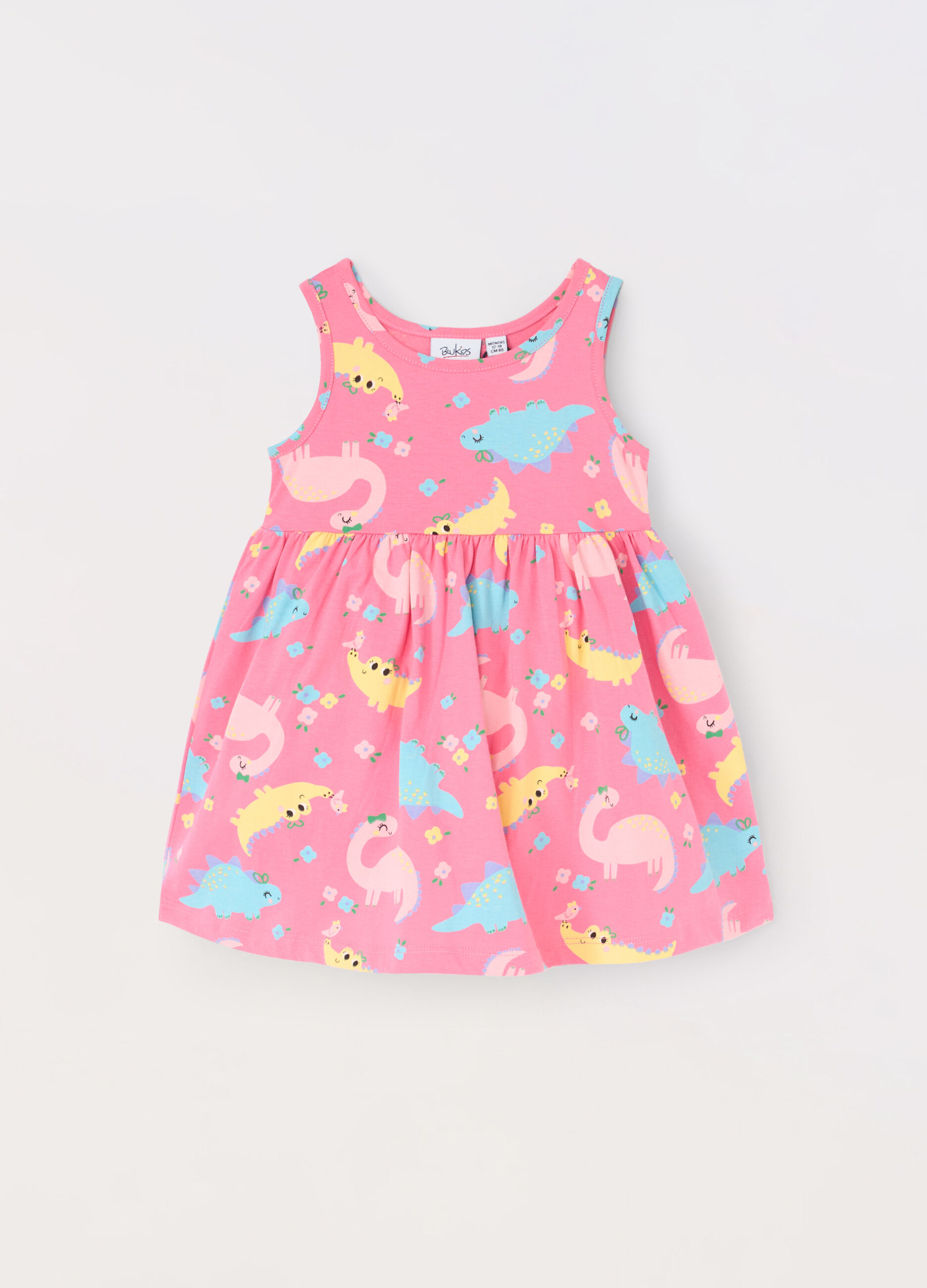 Vestito in jersey di puro cotone neonata_0