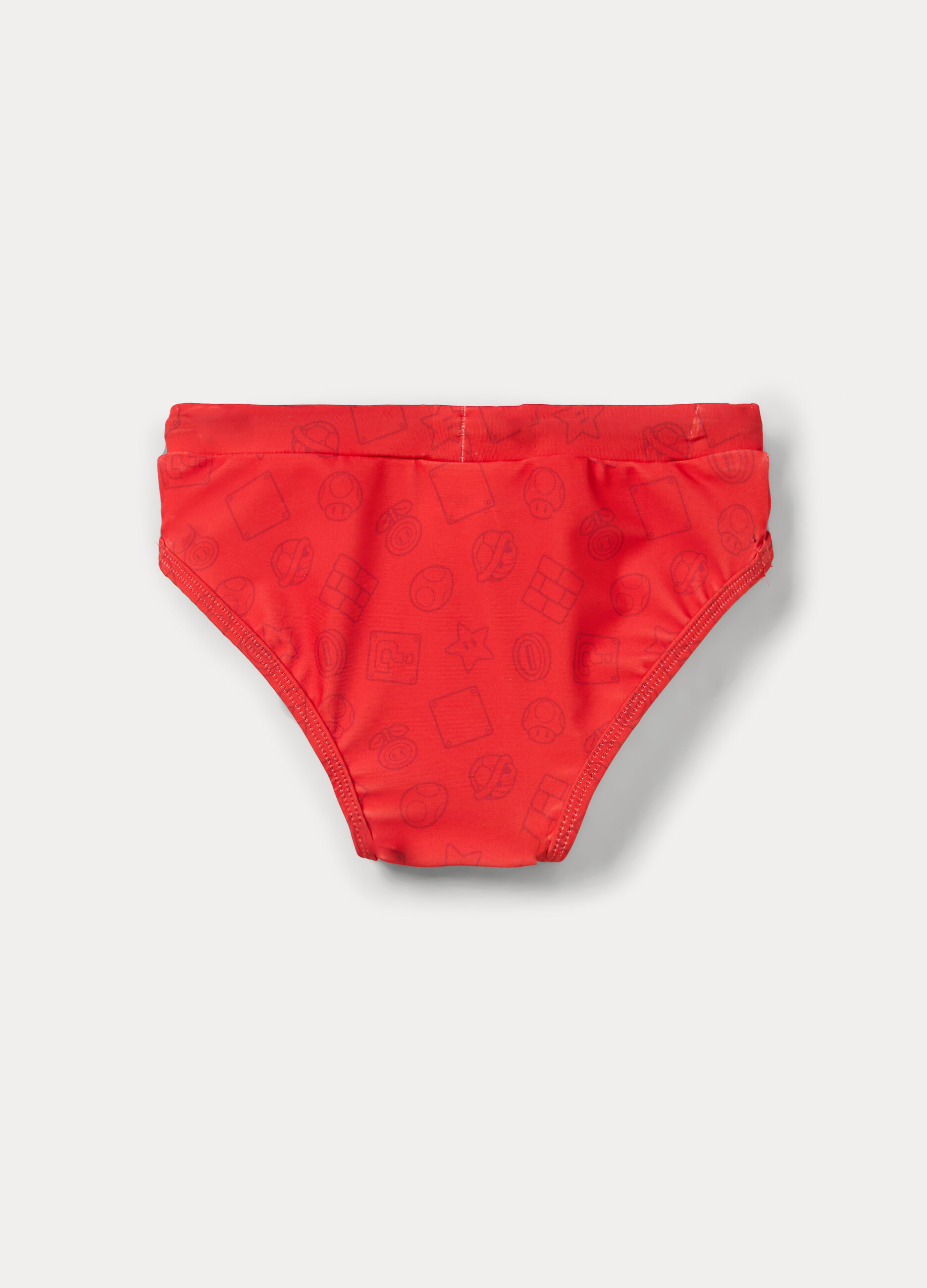 Costume da spiaggia slip Super Mario bambino_1