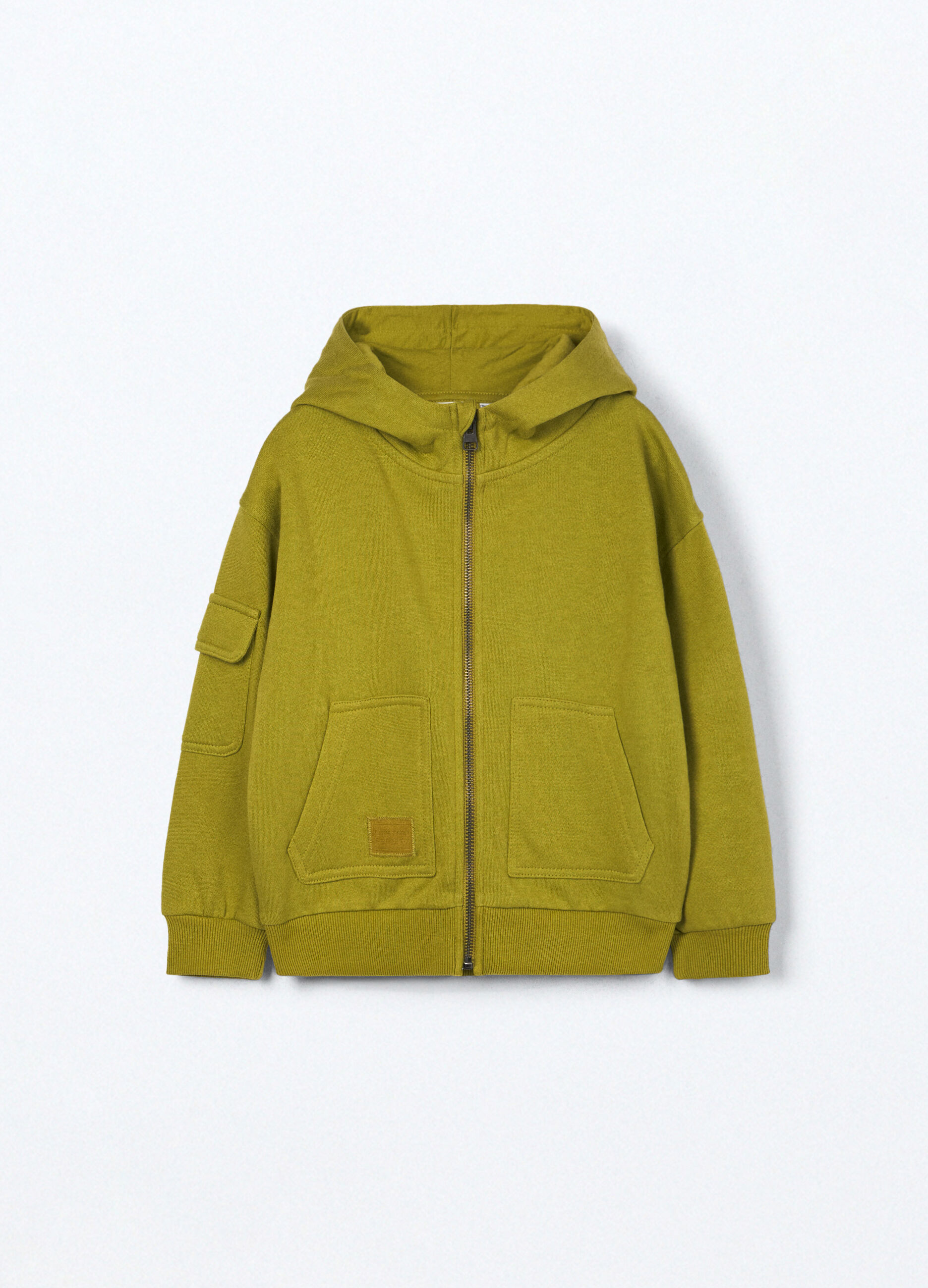 Felpa full zip bambino_0