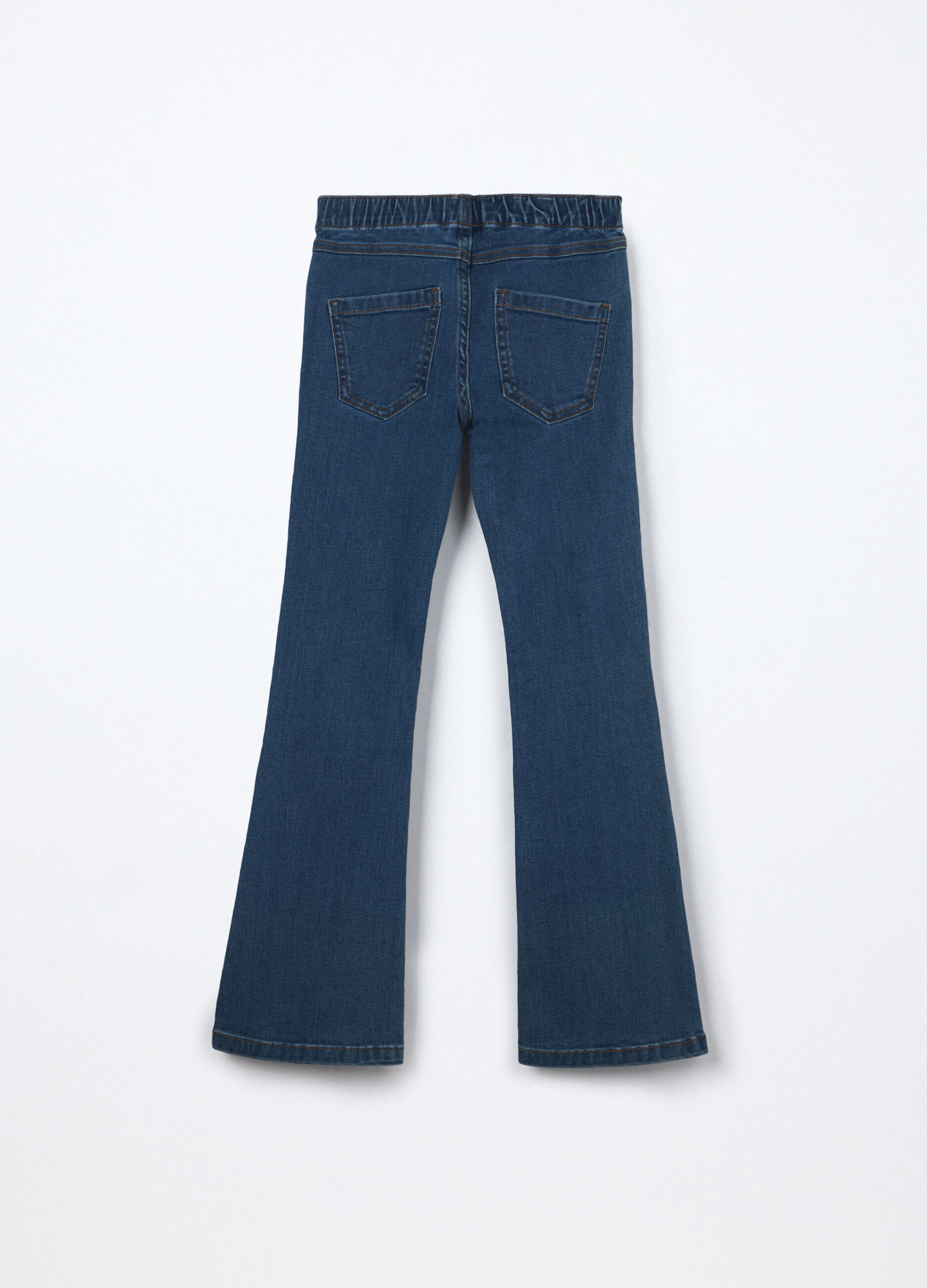 Jeggings flare fit in denim ragazza_1