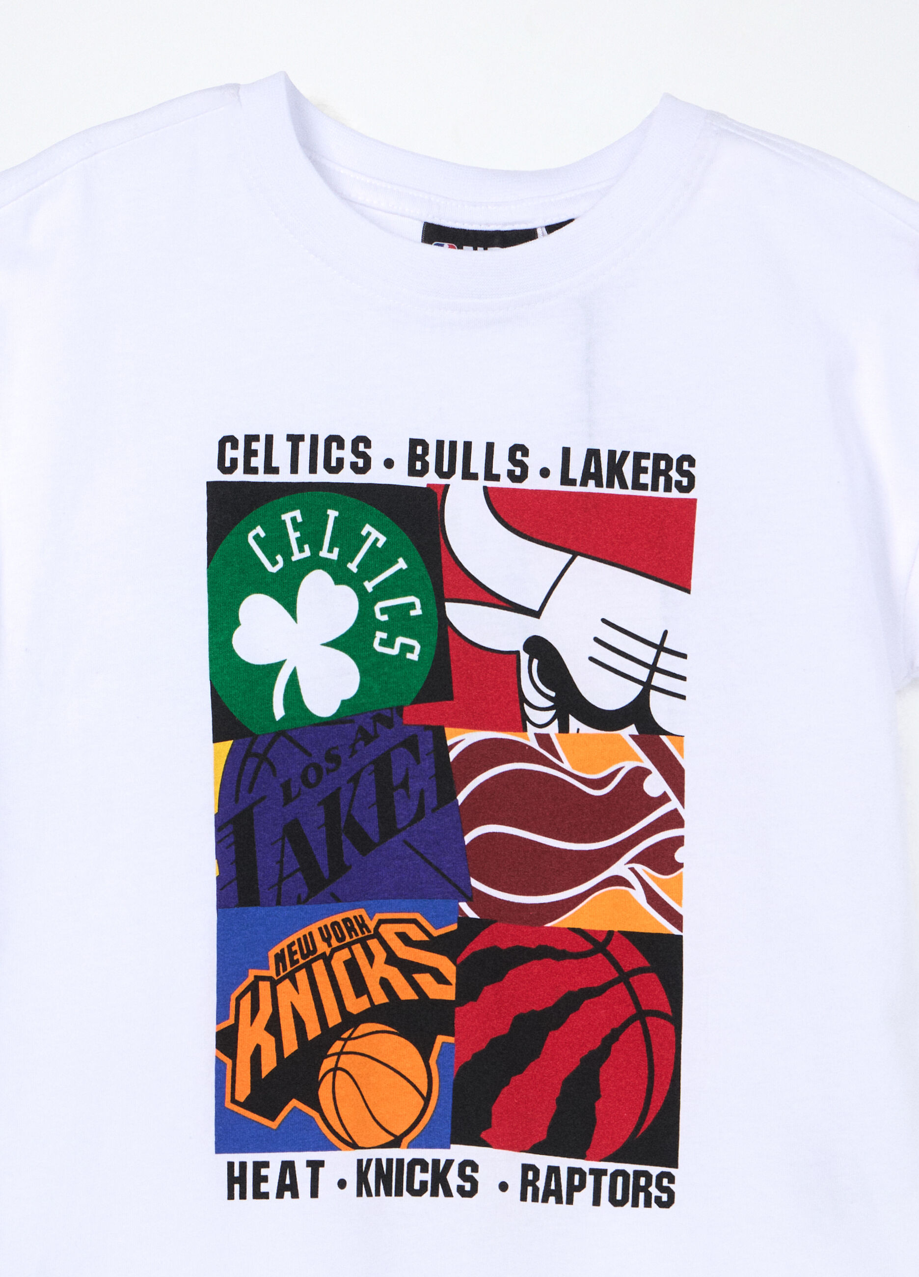 T-shirt NBA in jersey di puro cotone bambino_2