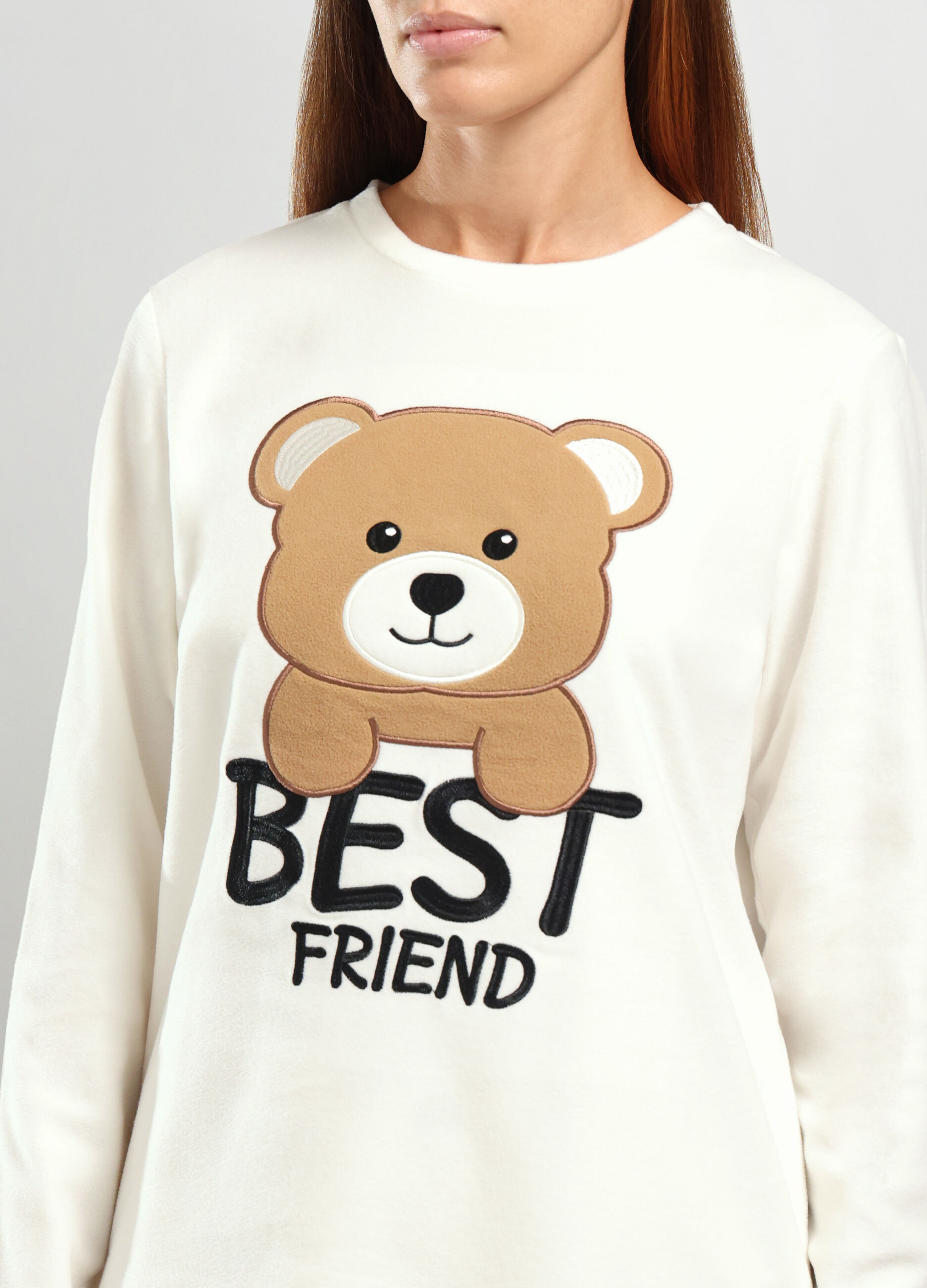 Set pigiama in pile donna_2