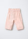 Jogger in costina di puro cotone Fit Regular neonata_1