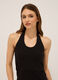 Abito corto in jersey di cotone stretch donna_2