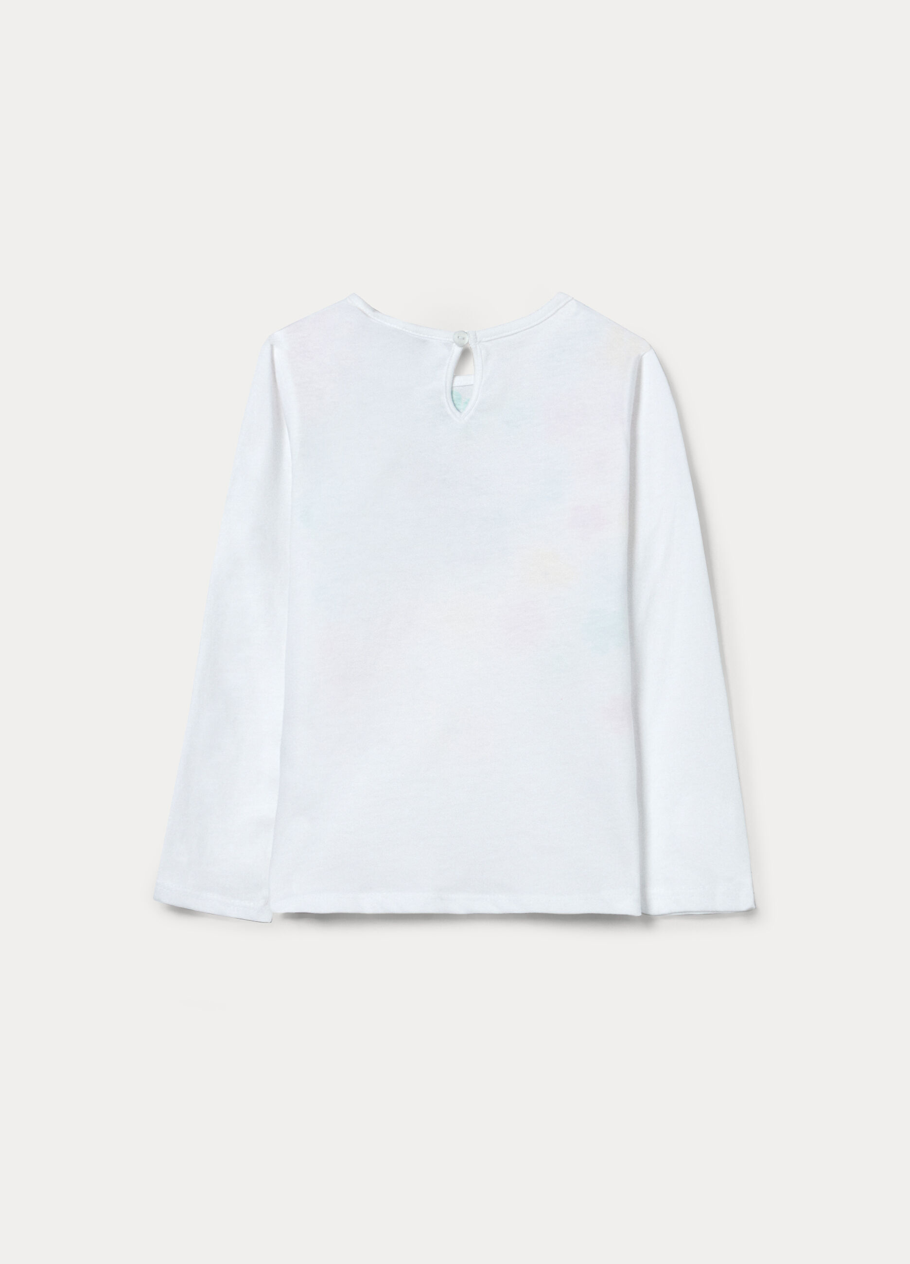 T-shirt in jersey di puro cotone bimba_1