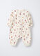 Tutina in felpa di cotone stretch donna_0
