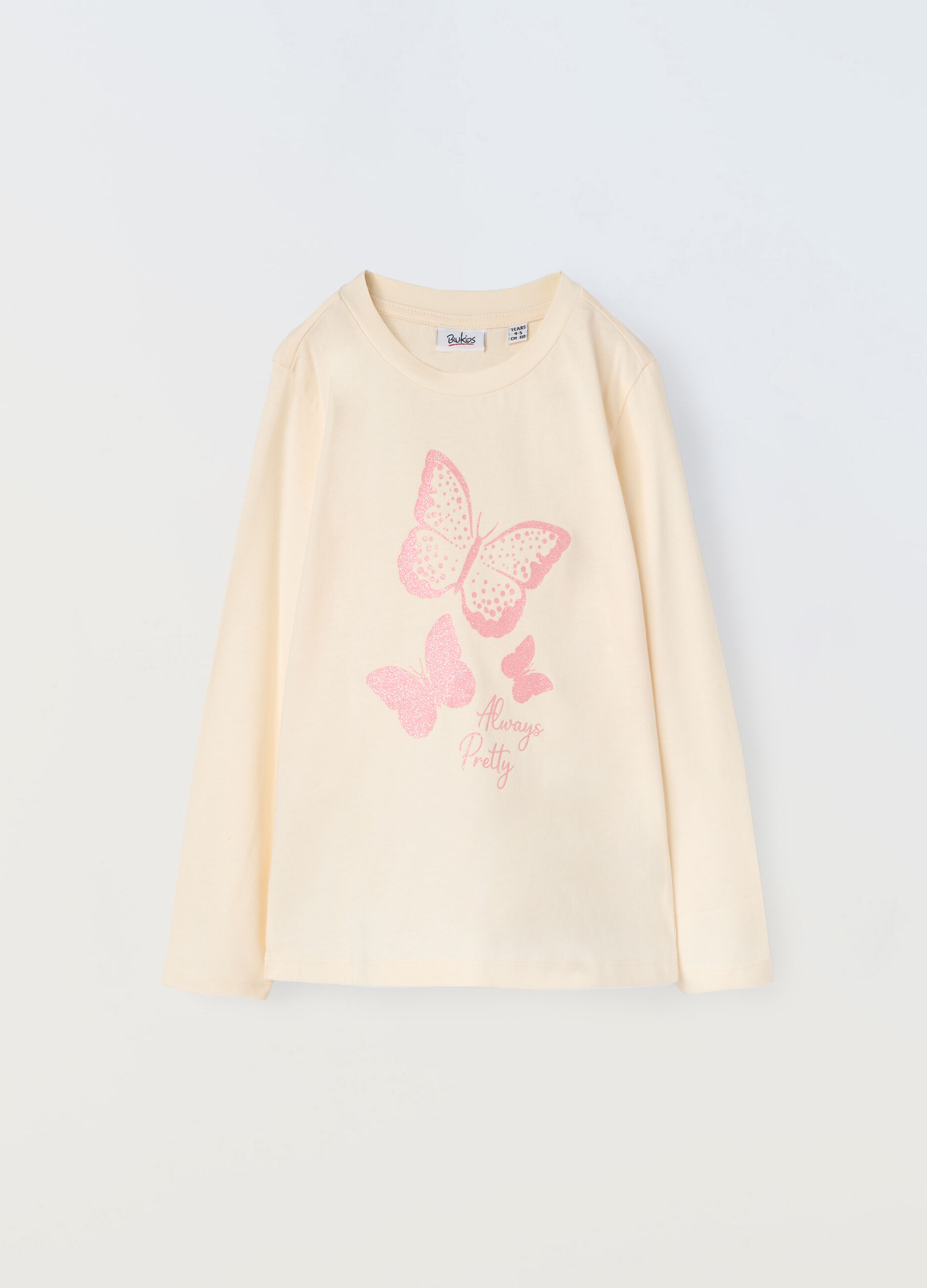 T-shirt in puro cotone bambina_0