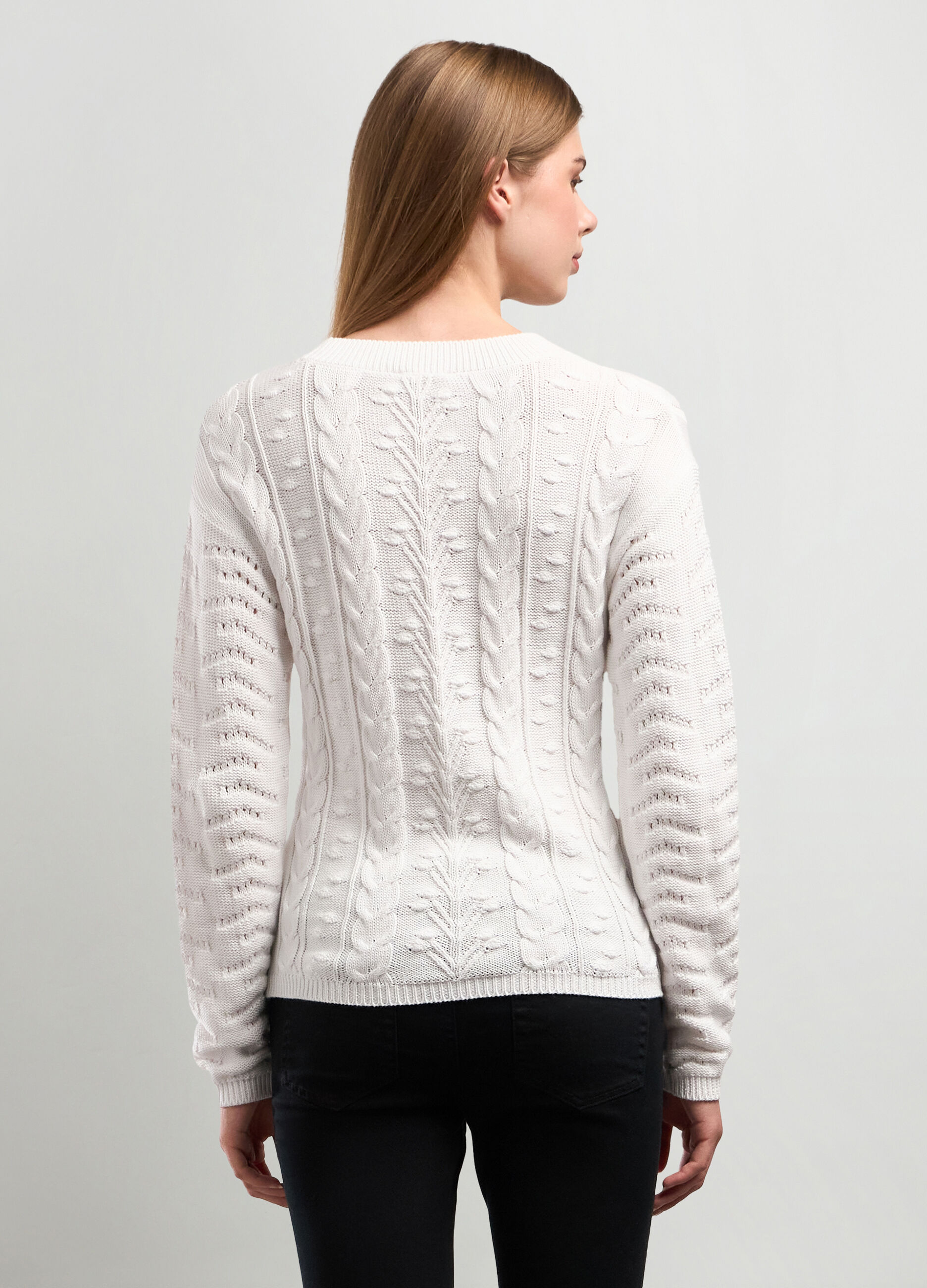 Tricot in puro cotone donna_1