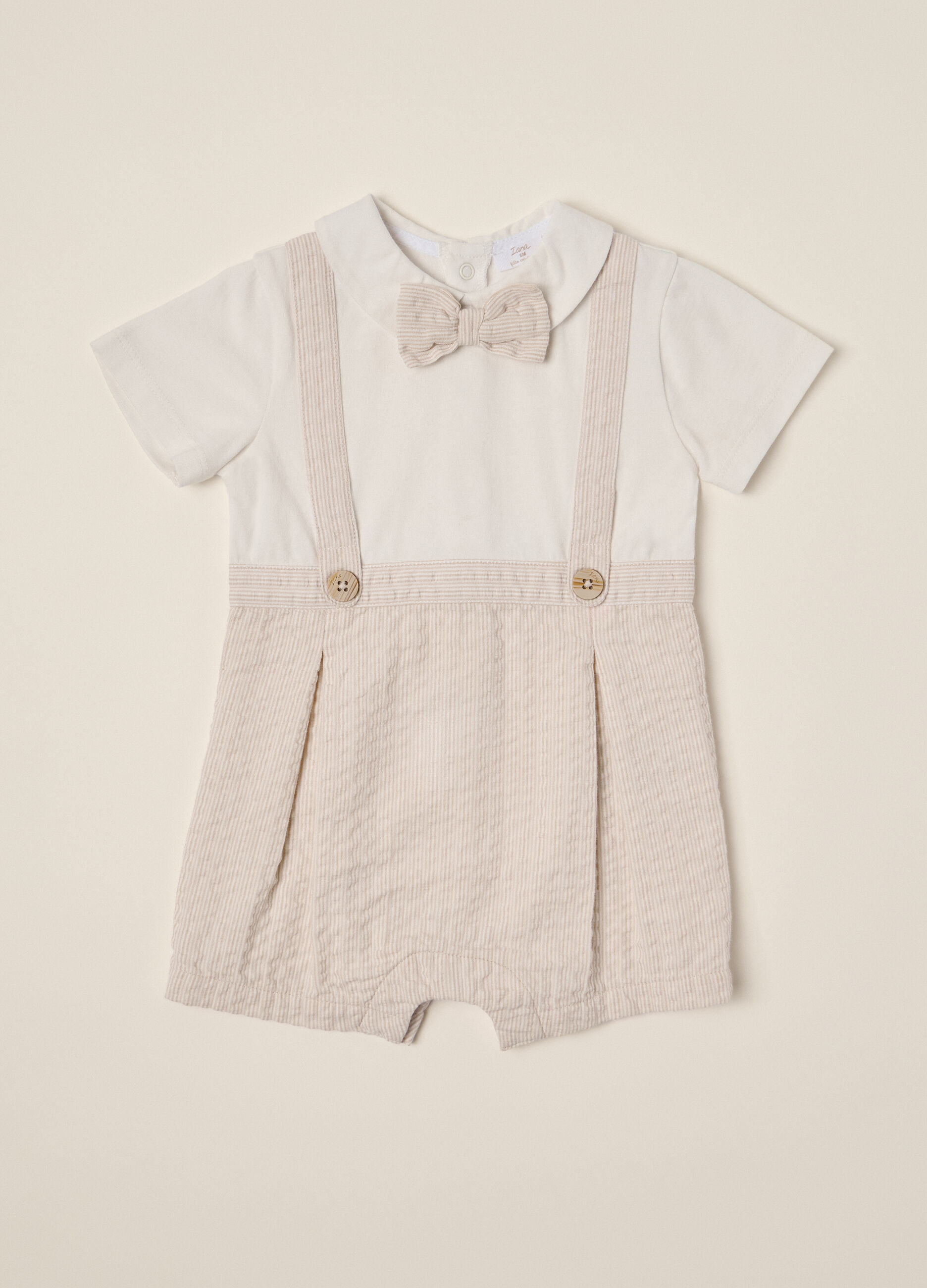 Pagliaccetto in puro cotone IANA neonato_0