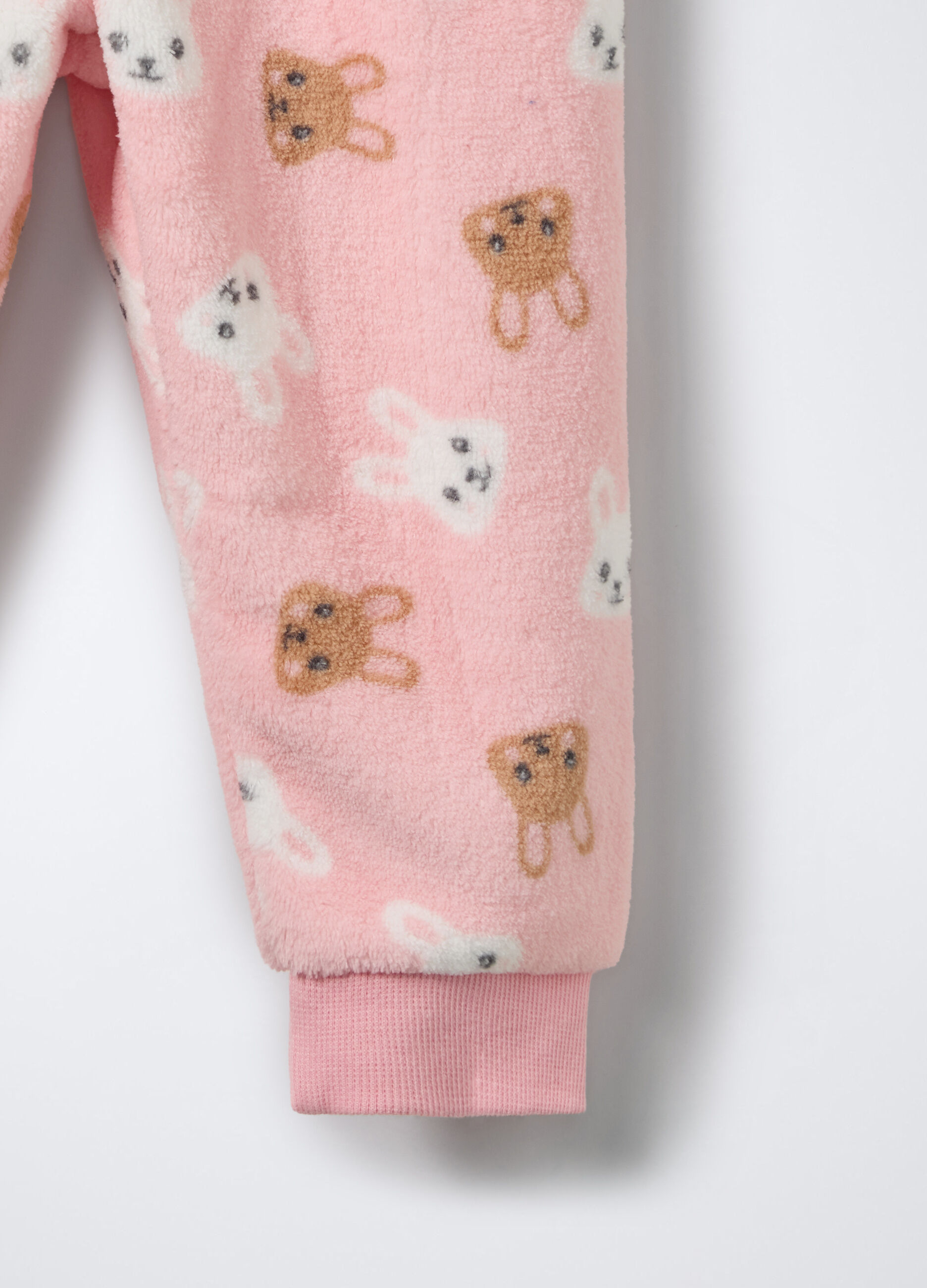 Set pigiama lungo in coral fleece _3