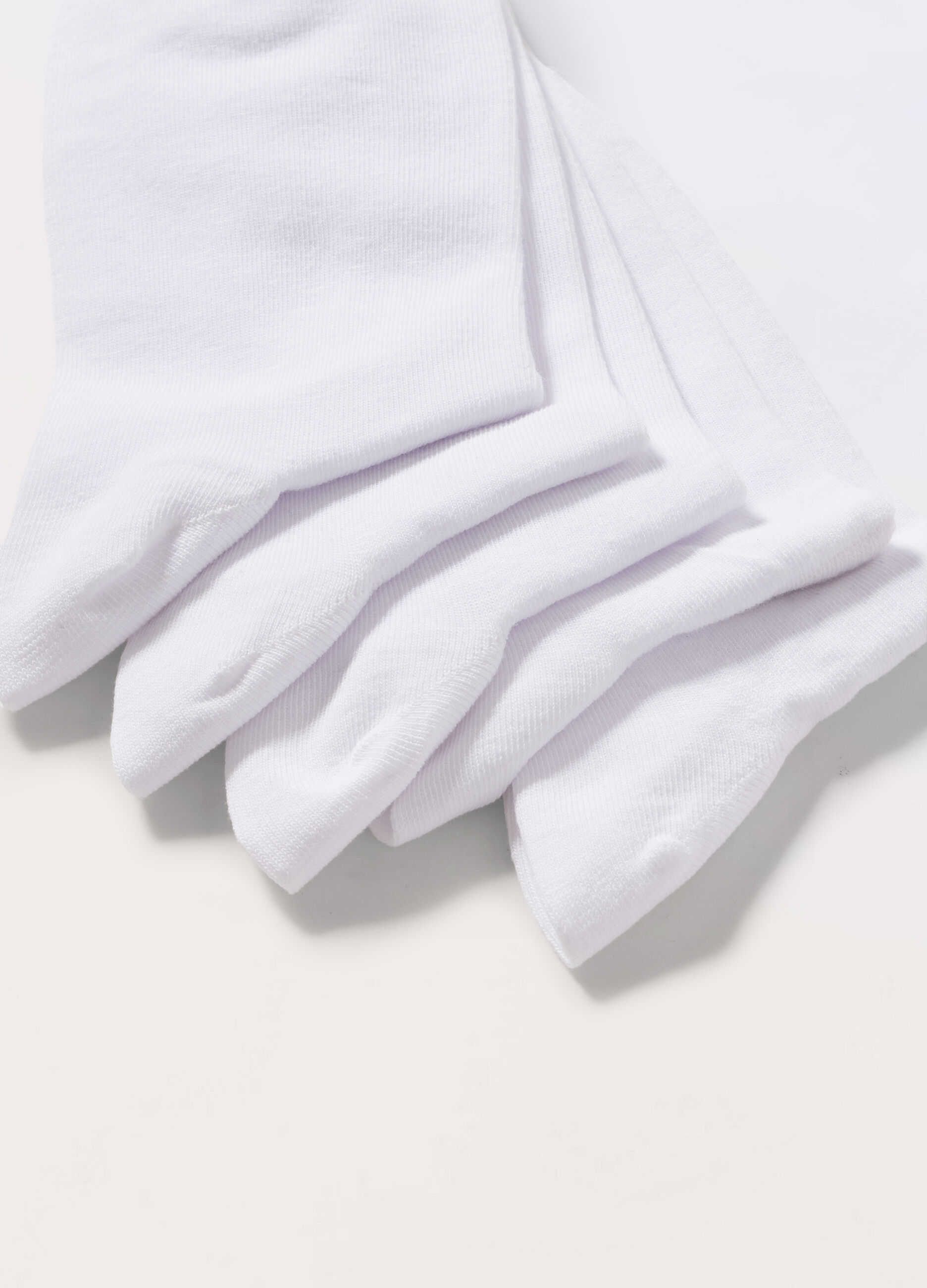 5 pack calzini sneaker in cotone stretch uomo_1