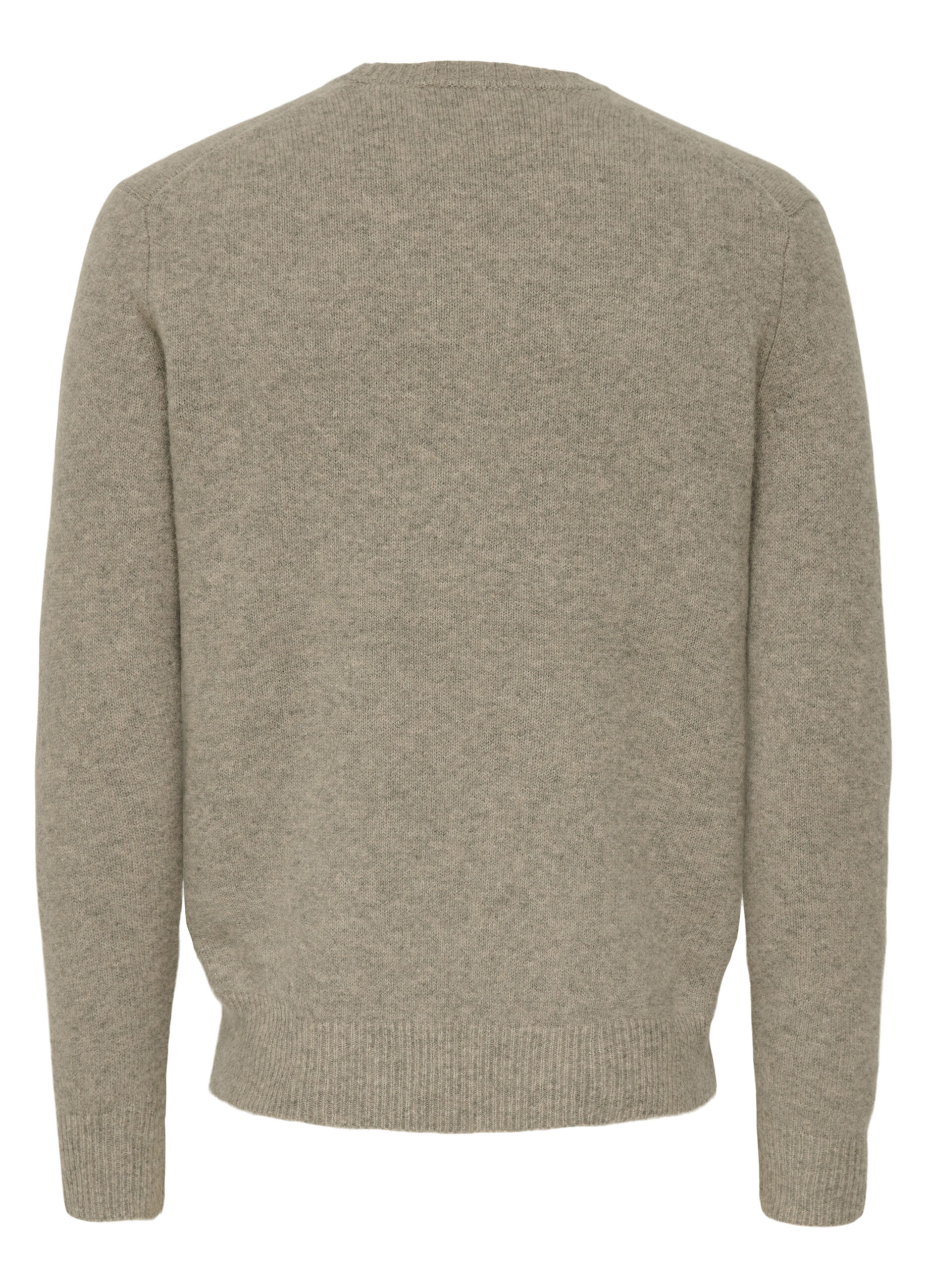 Maglione girocollo con filato m&eacute;lange uomo_6