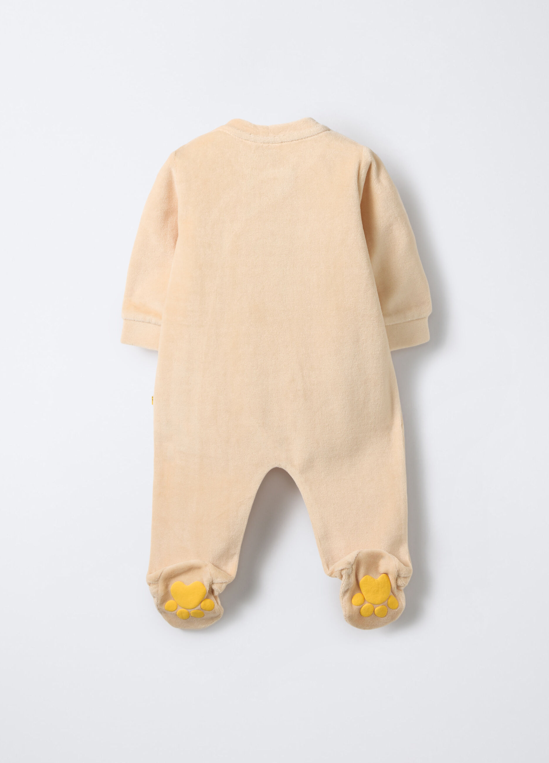 Pigiama Disney incrociato misto cotone velour _1