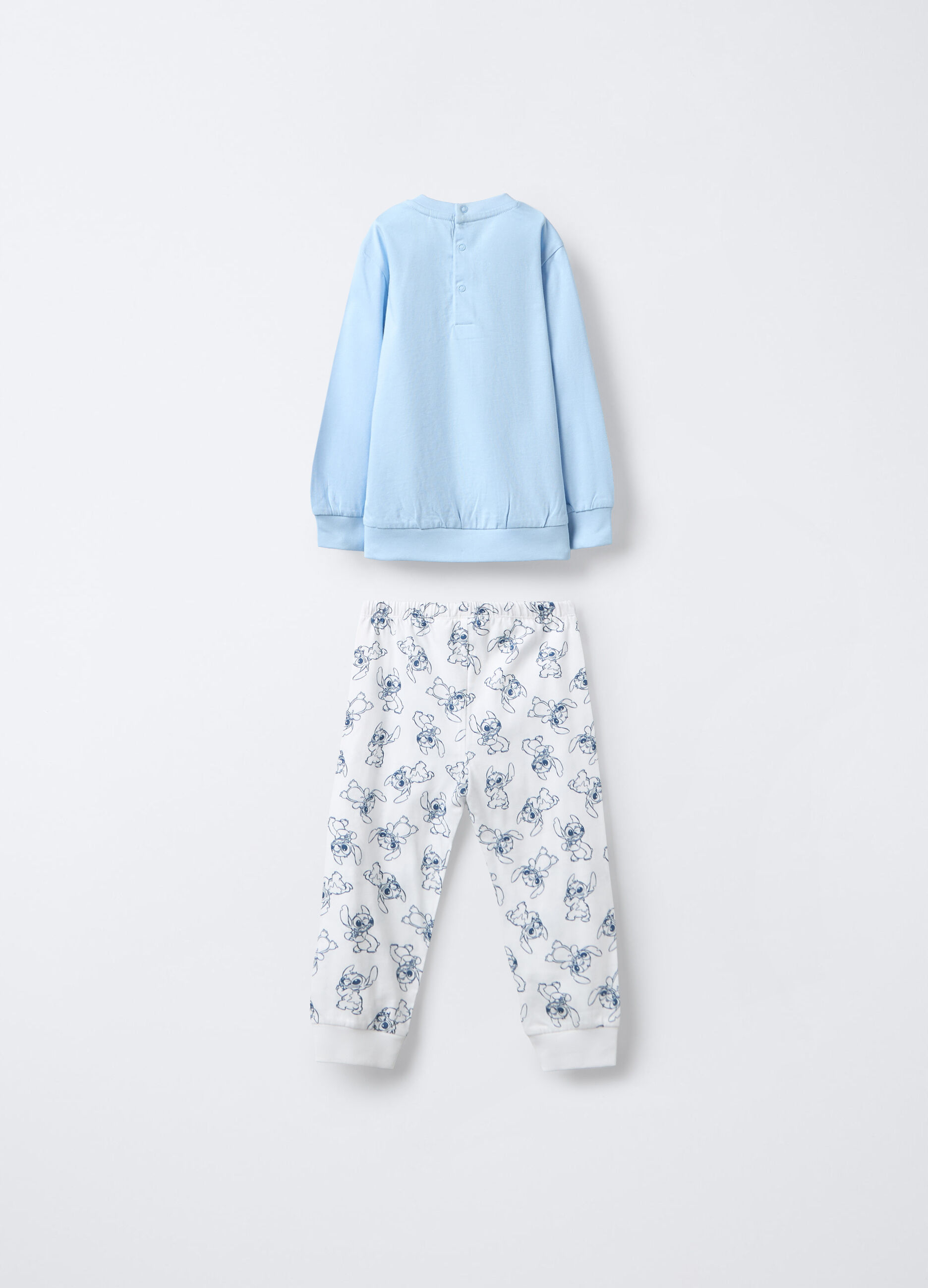 Set pigiama lungo Disney in jersey di puro cotone _1