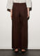 Pantaloni regular fit in popeline di puro cotone donna_2