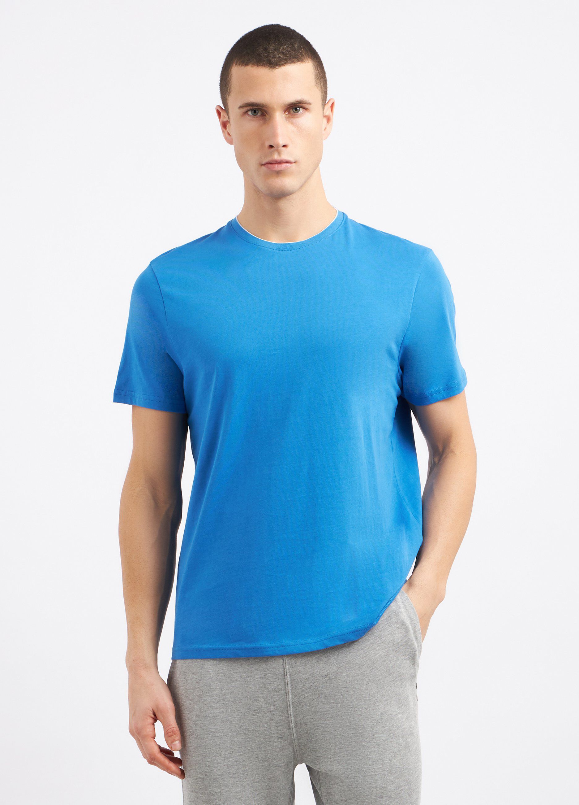 T-shirt in puro cotone uomo_0