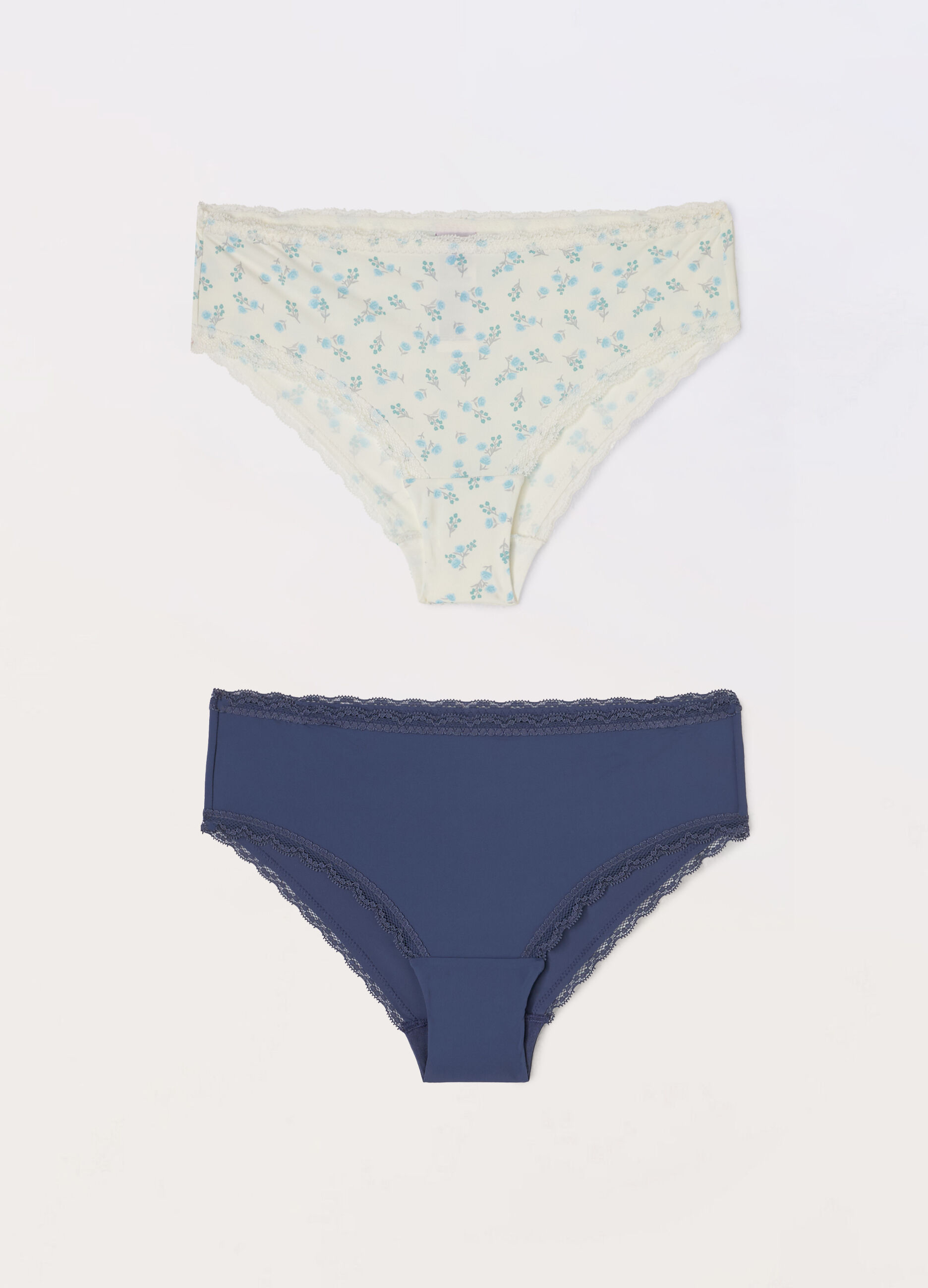 Pack 2 slip in microfibra donna