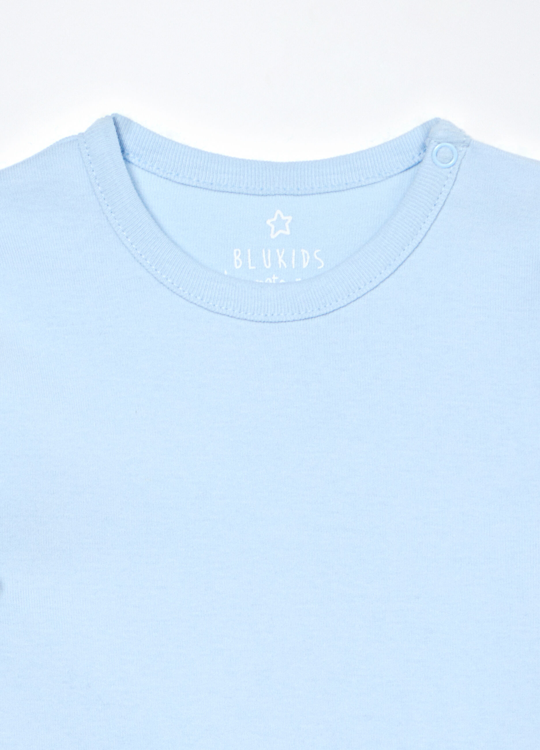 Pack 3 t-shirt intime in costina di puro cotone neonato_3