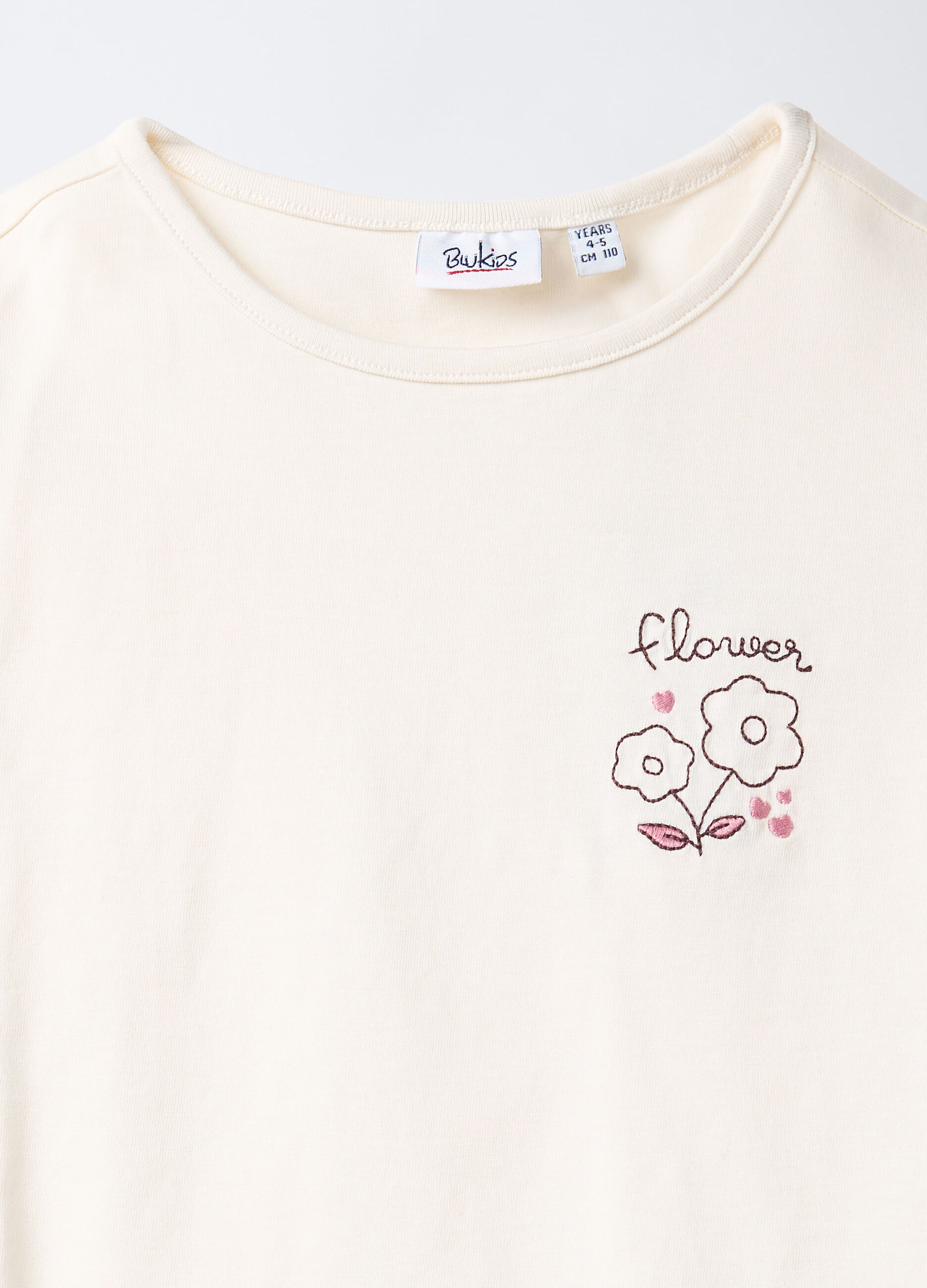 T-shirt in jersey di puro cotone Box Fit bambina_2