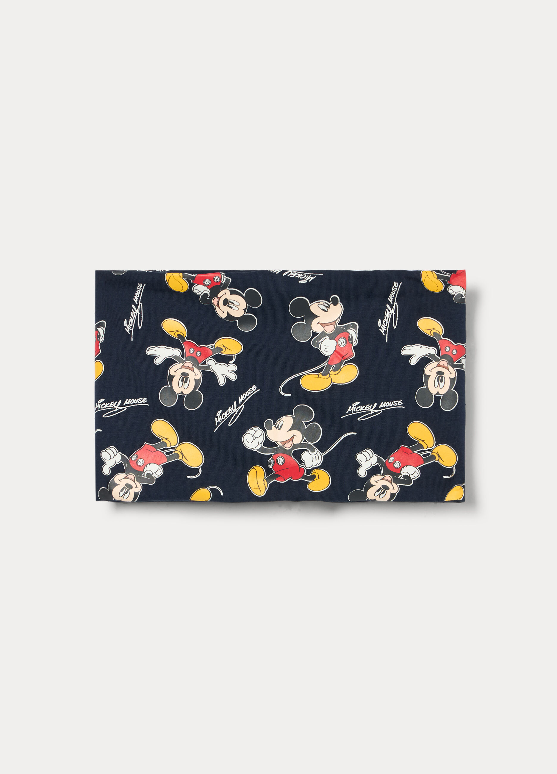 Scaldacollo Disney in jersey di cotone stretch neonato_0