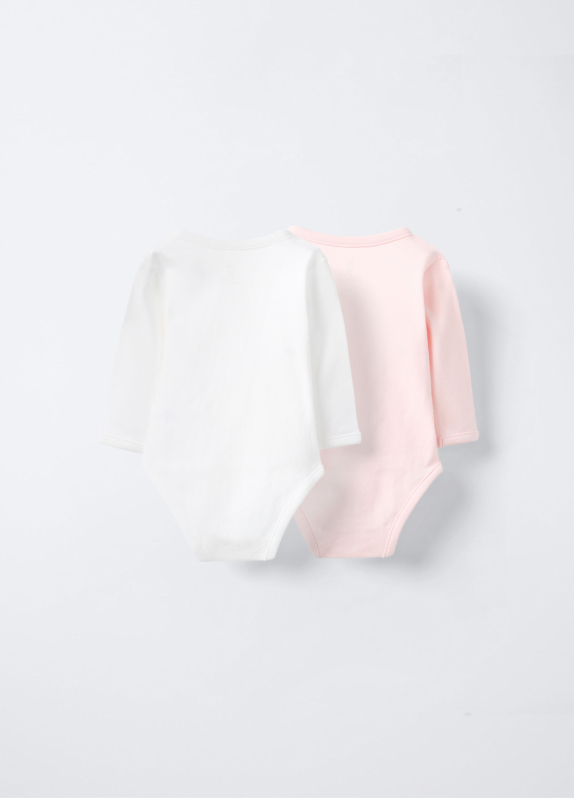 Pack 2 body incrociati in interlock di puro cotone neonata_1