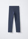 Leggings in jersey di cotone stretch Fit Regular bambina_1