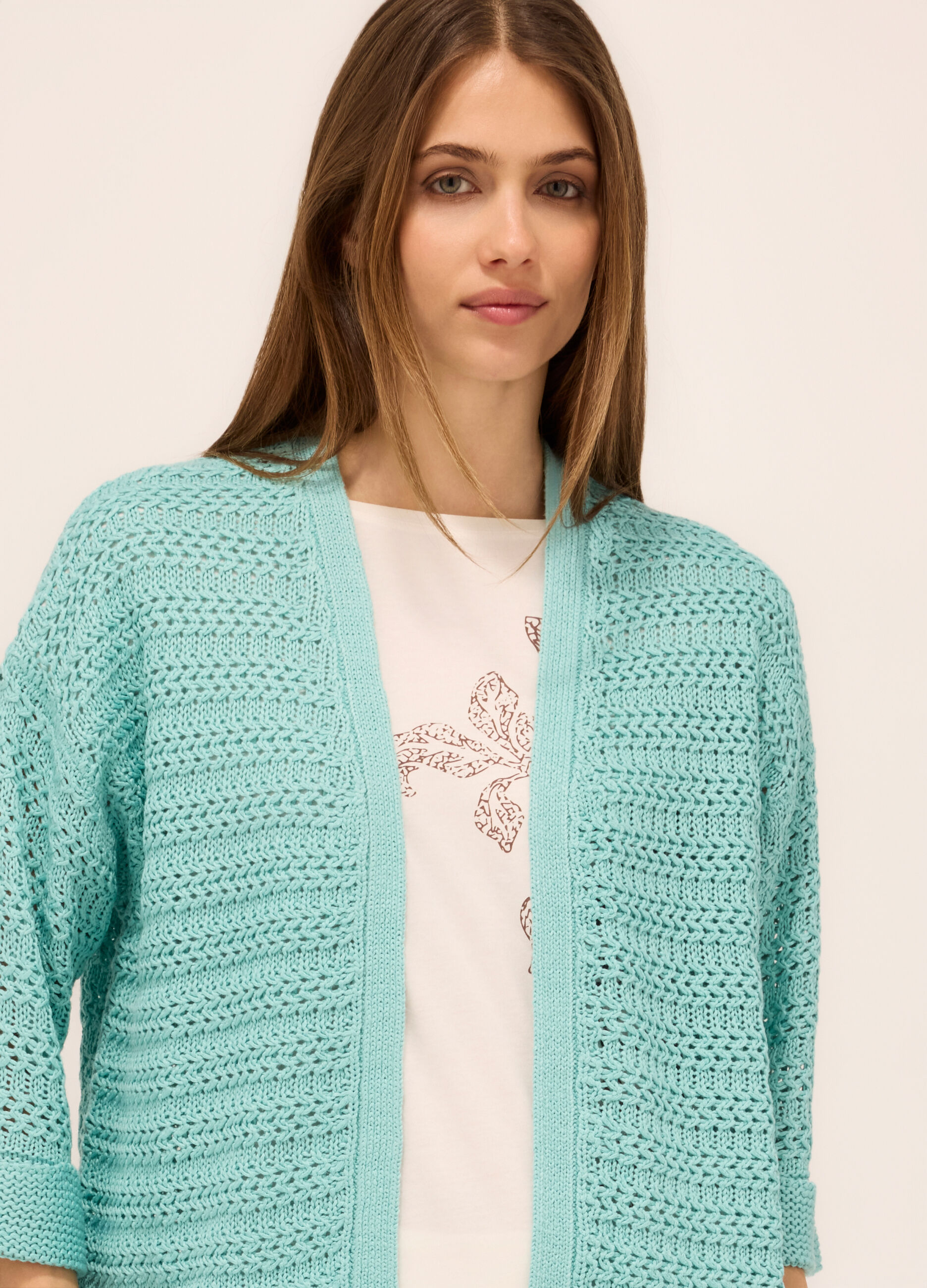 Cardigan aperto donna_2