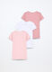 Pack 3 t-shirt intime in puro cotone organico neonata_1