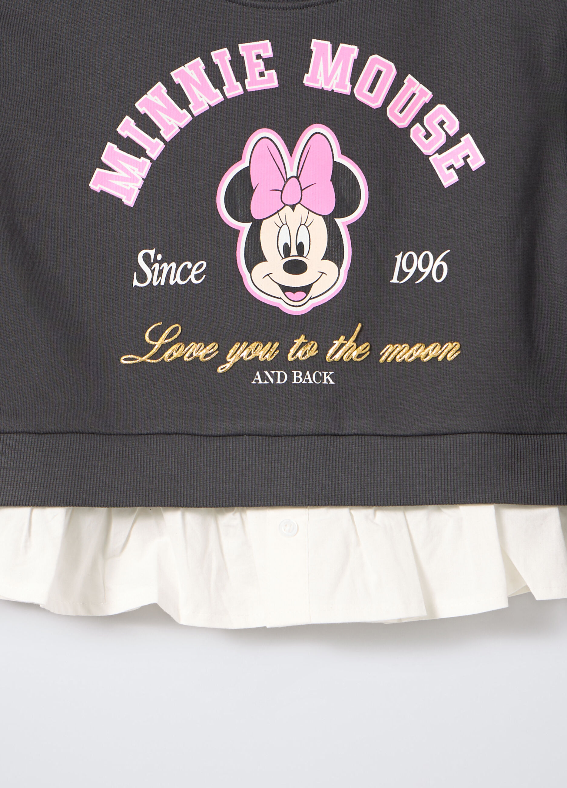 Jogging set Disney in felpa di puro cotone bambina_2