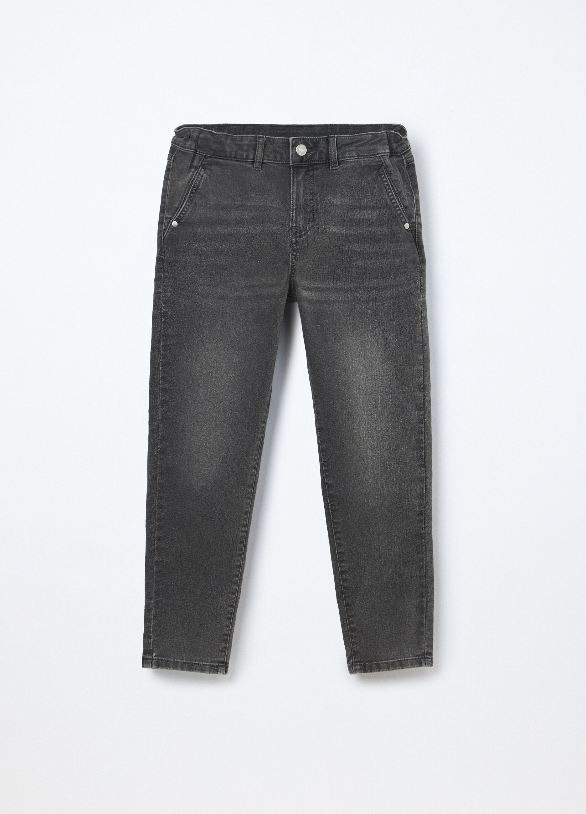 Jeans in misto cotone ragazzo_0
