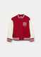 Felpa varsity Marvel in puro cotone fleece bambino_0