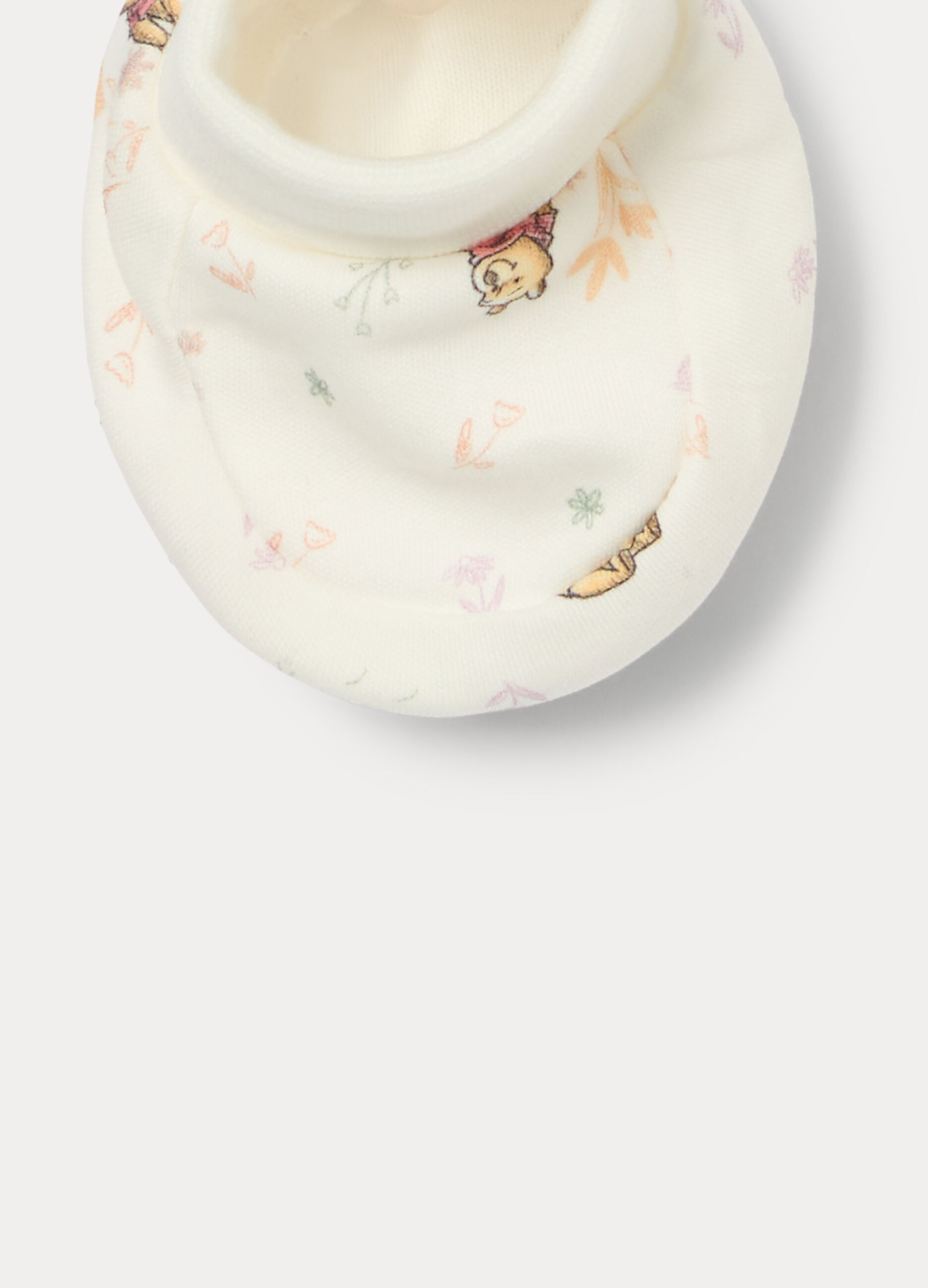 Set Disney berretto + scarpine in interlock di puro cotone neonata_2